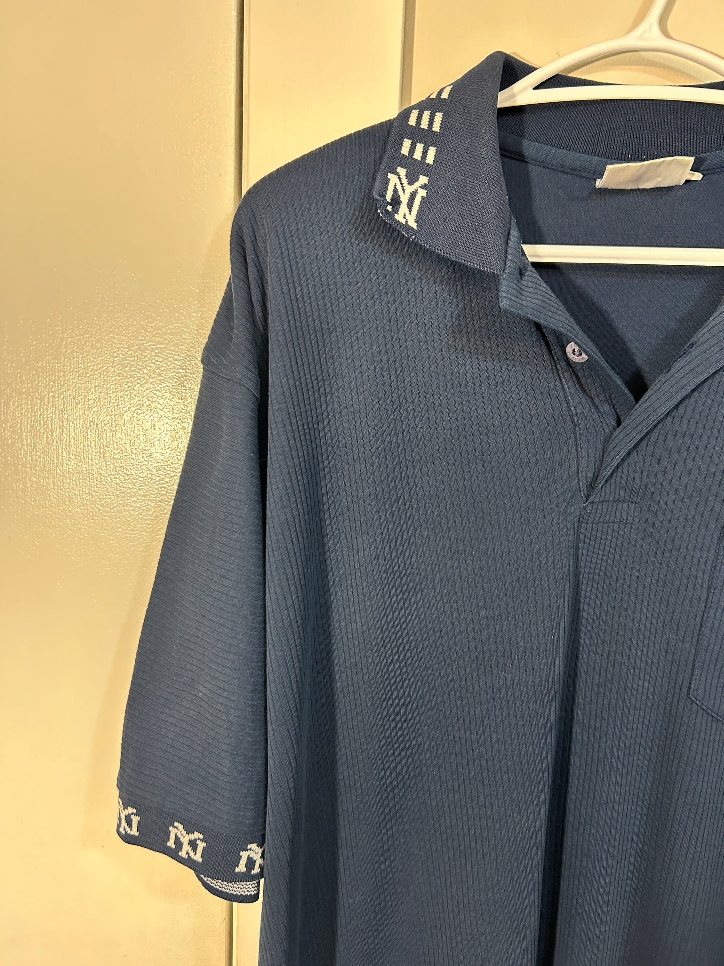 Vintage Yankees Polo Shirt (XL)