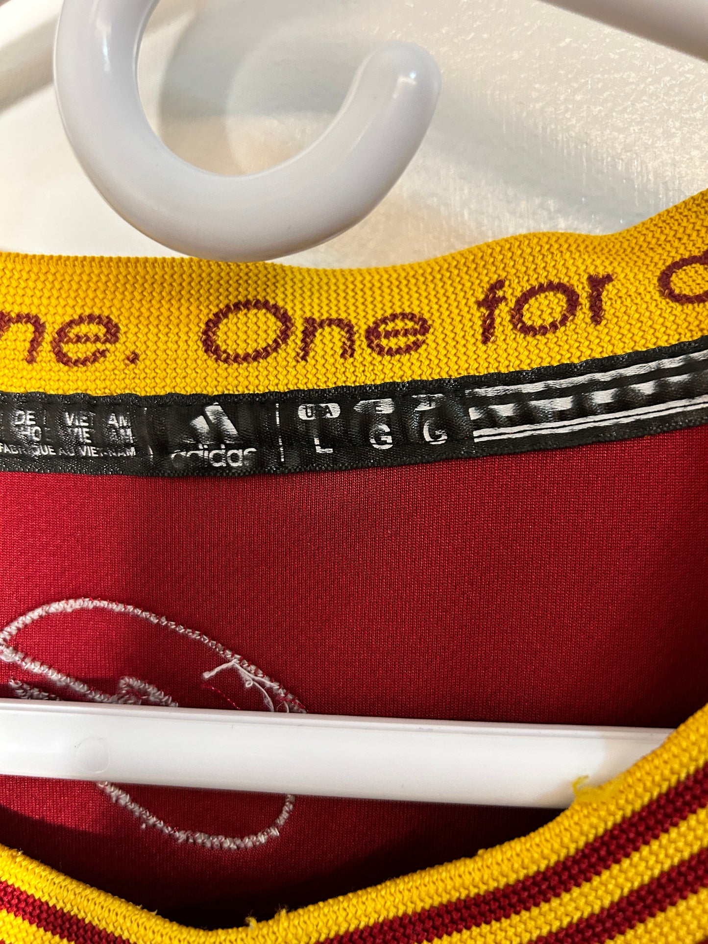Adidas Lebron Red Cavs Jersey (L)