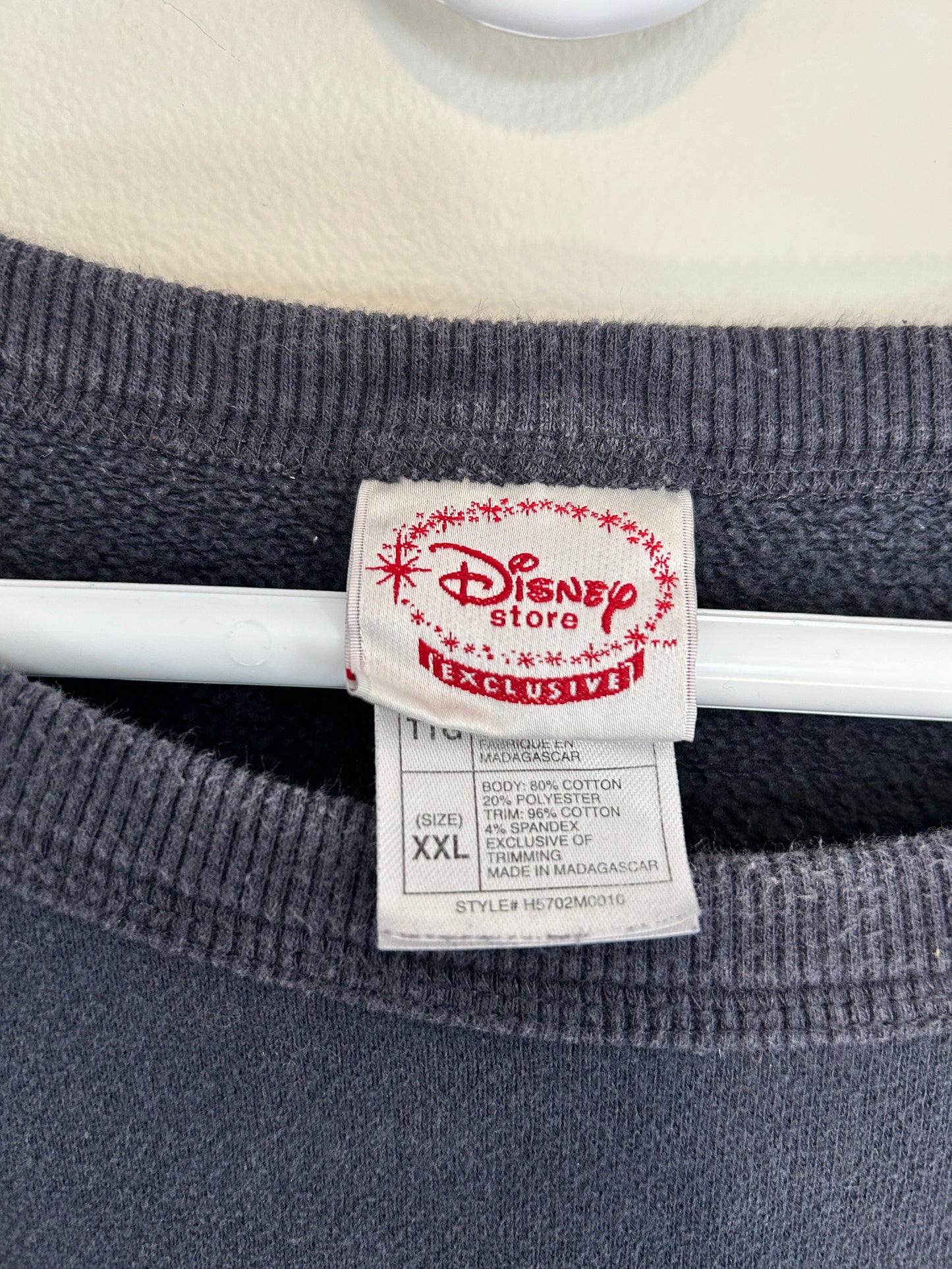 Vintage Mickey Mouse Cut and Sew Style Crewneck (2XL)