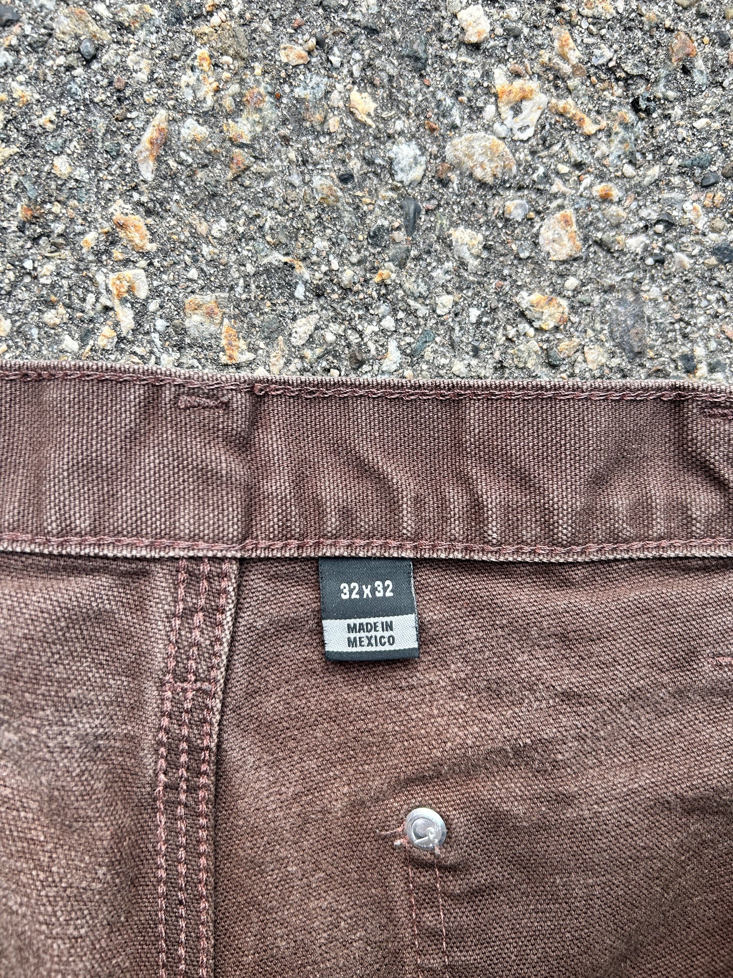 Brown Carhartt Double Knees (32x32)