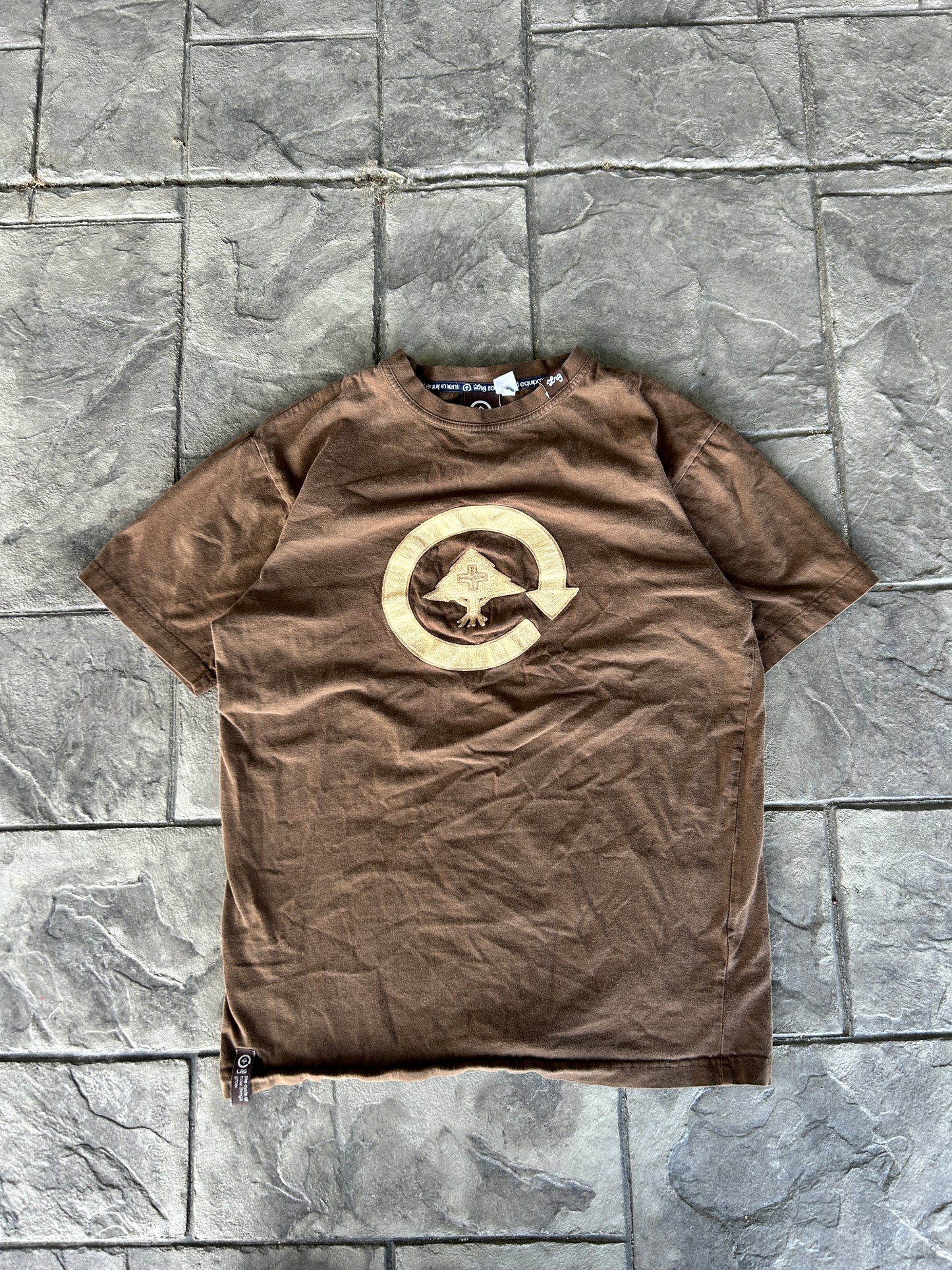 Brown Y2K LRG Tee (M)