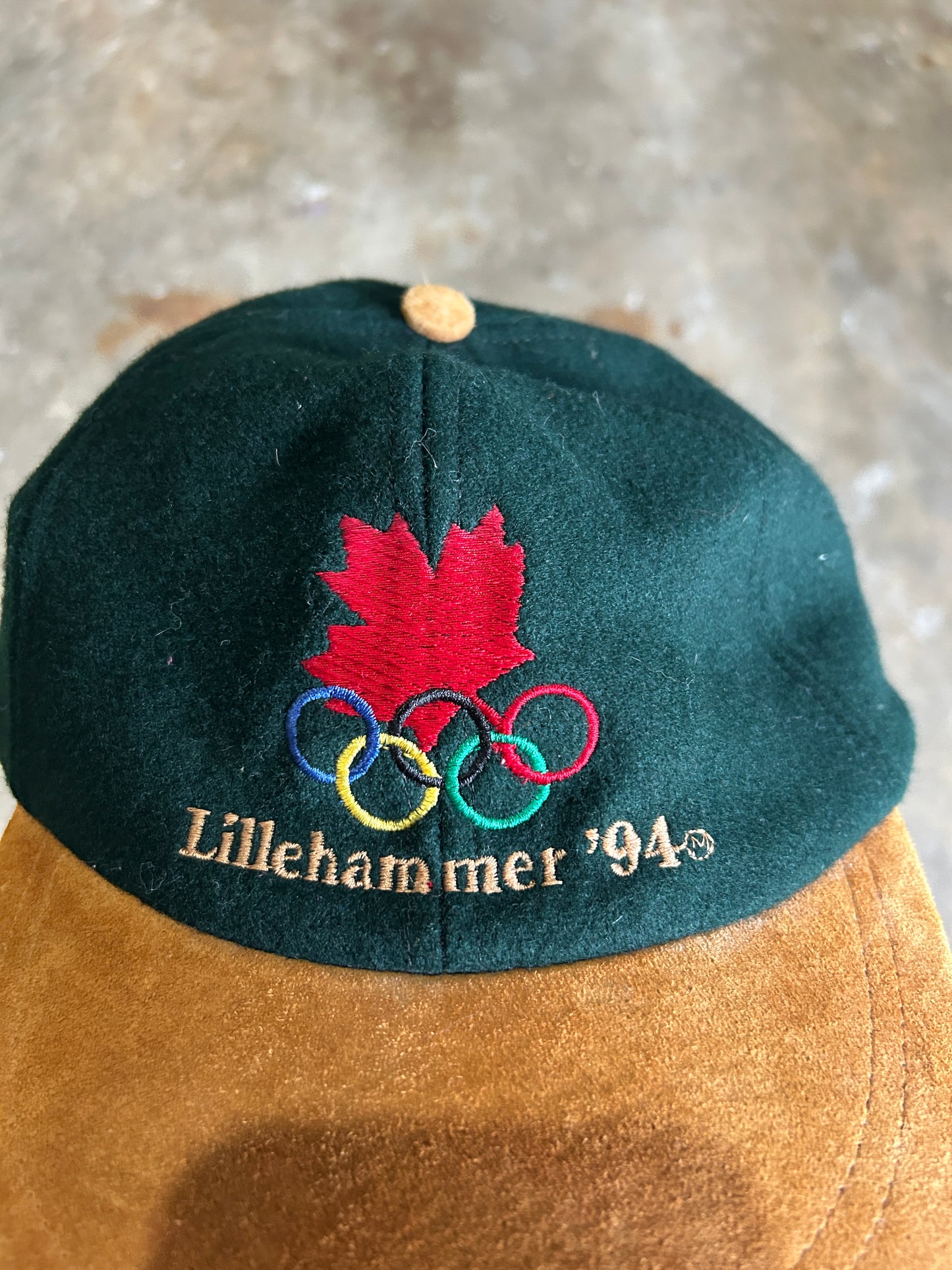 Vintage 1994 Lillehammer Olympic Hat