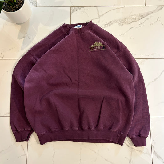Vintage Pioneer Log Homes Crewneck (M)