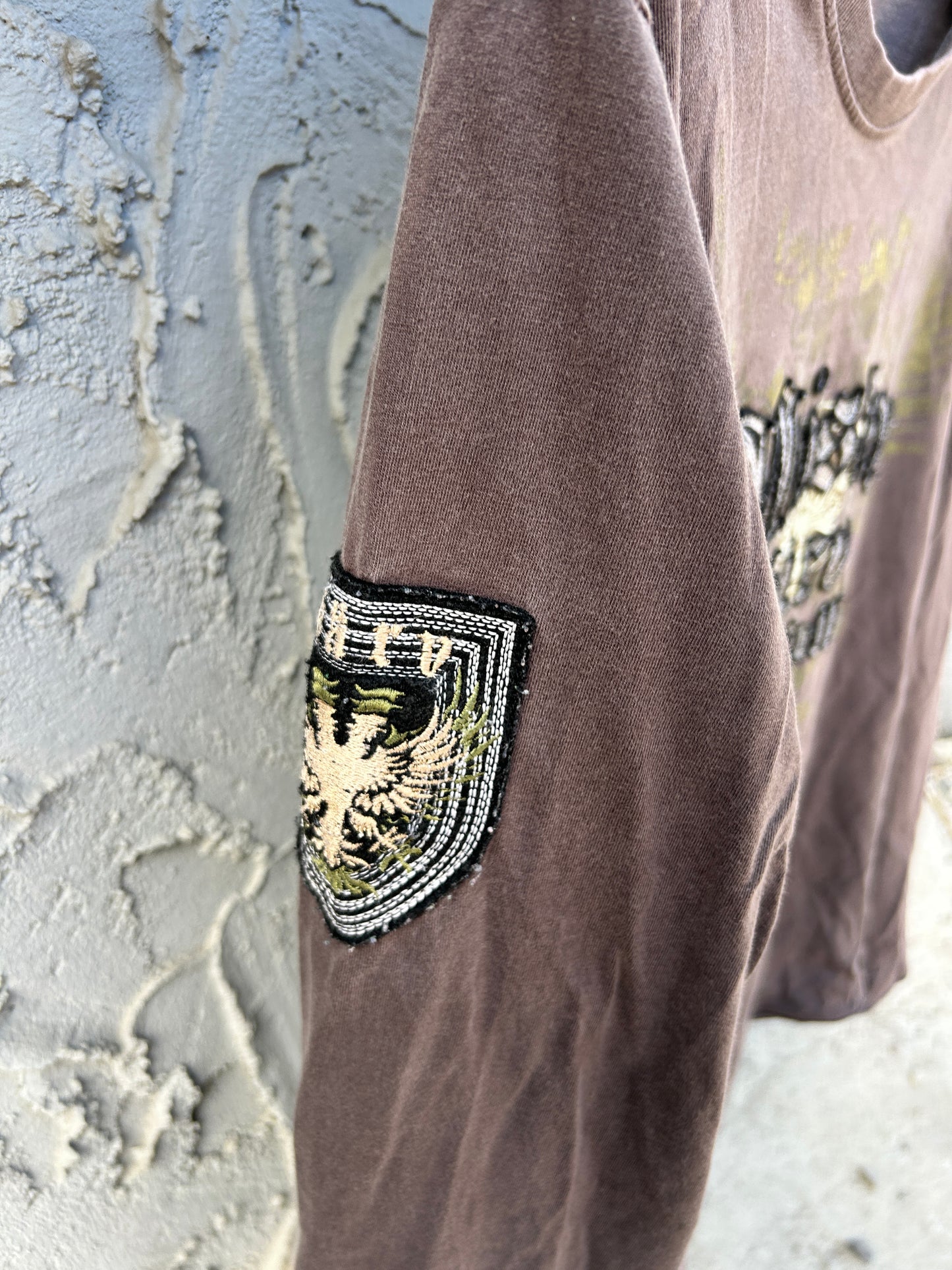 Y2K Meister Brown LS Shirt (L)