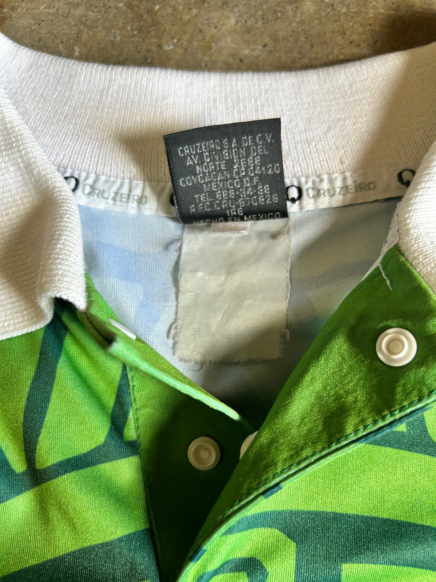Vintage 1998 Team Mexico World Cup AOP Jersey (XL)