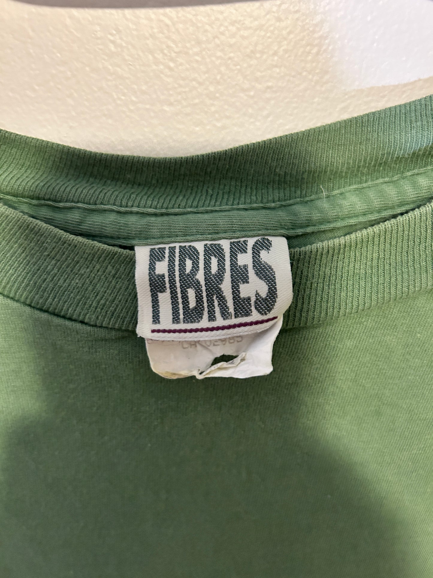Fibres Single Stitch Green Blank (XL)