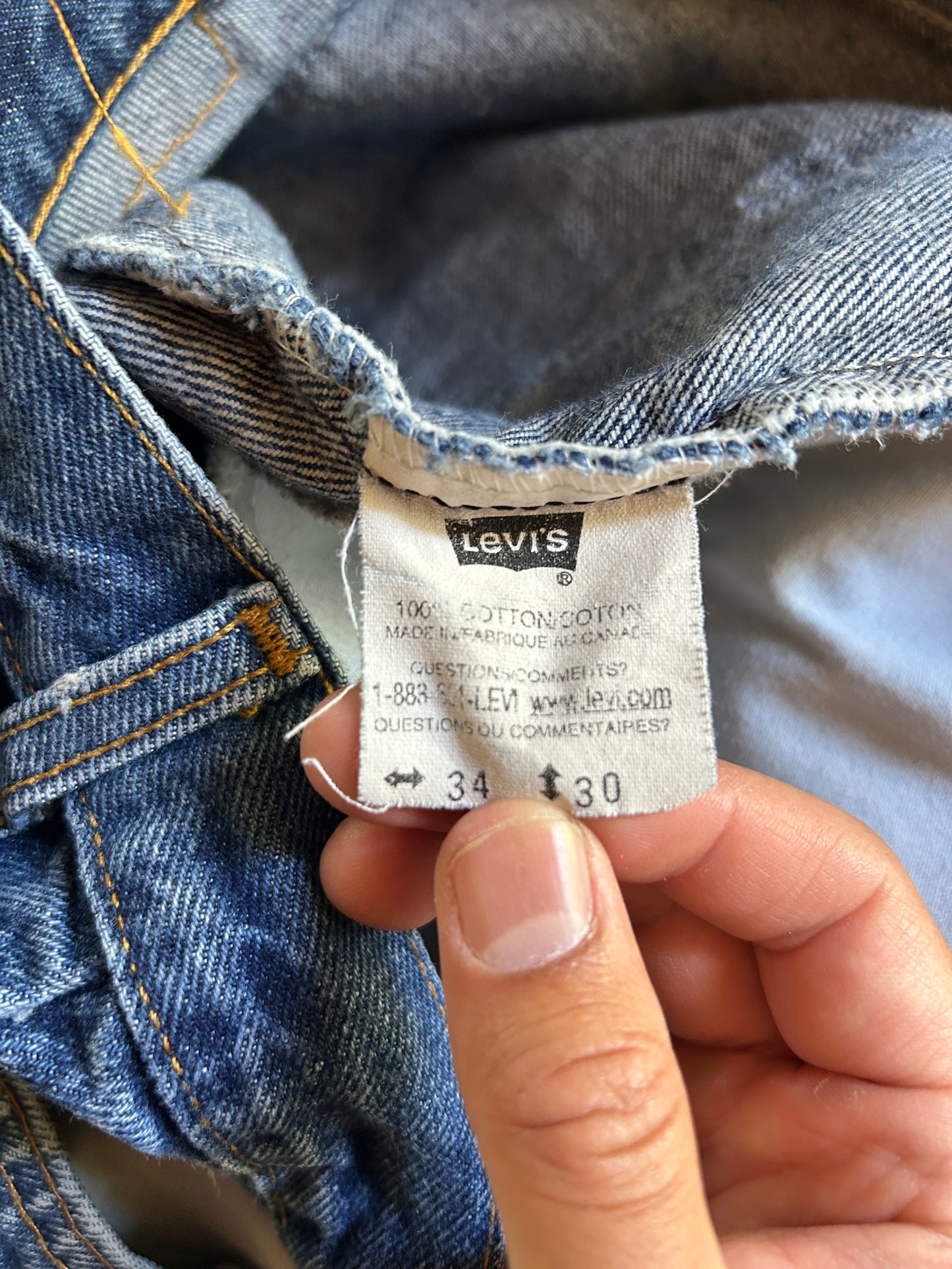 Vintage Levi’s Orange Tab Jeans (34x30)
