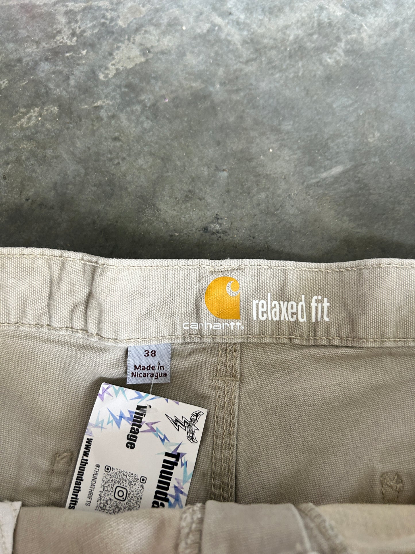 Beige Carhartt Shorts (38W)