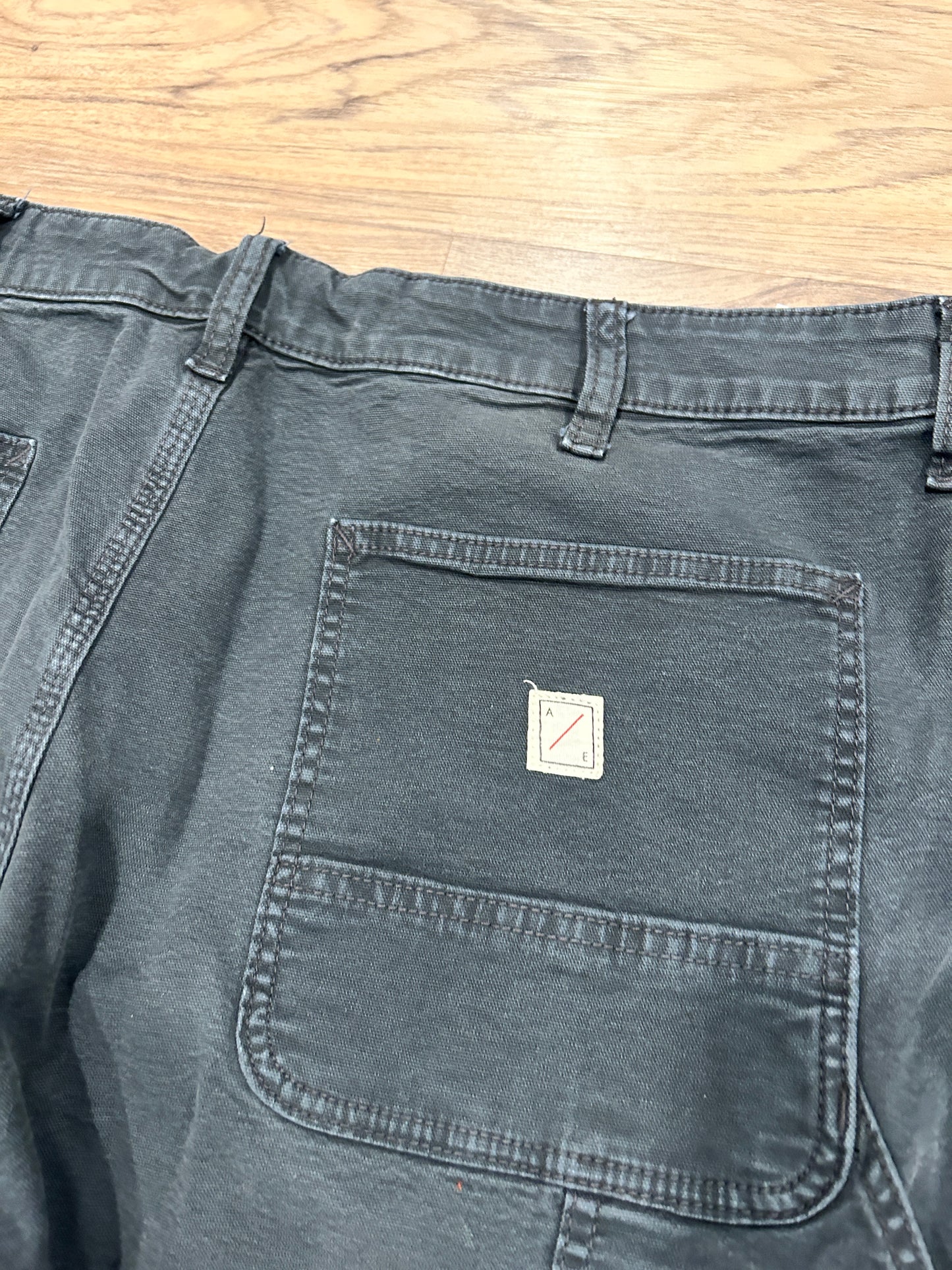 American Eagle Double Knee Cutoff Shorts (38W)
