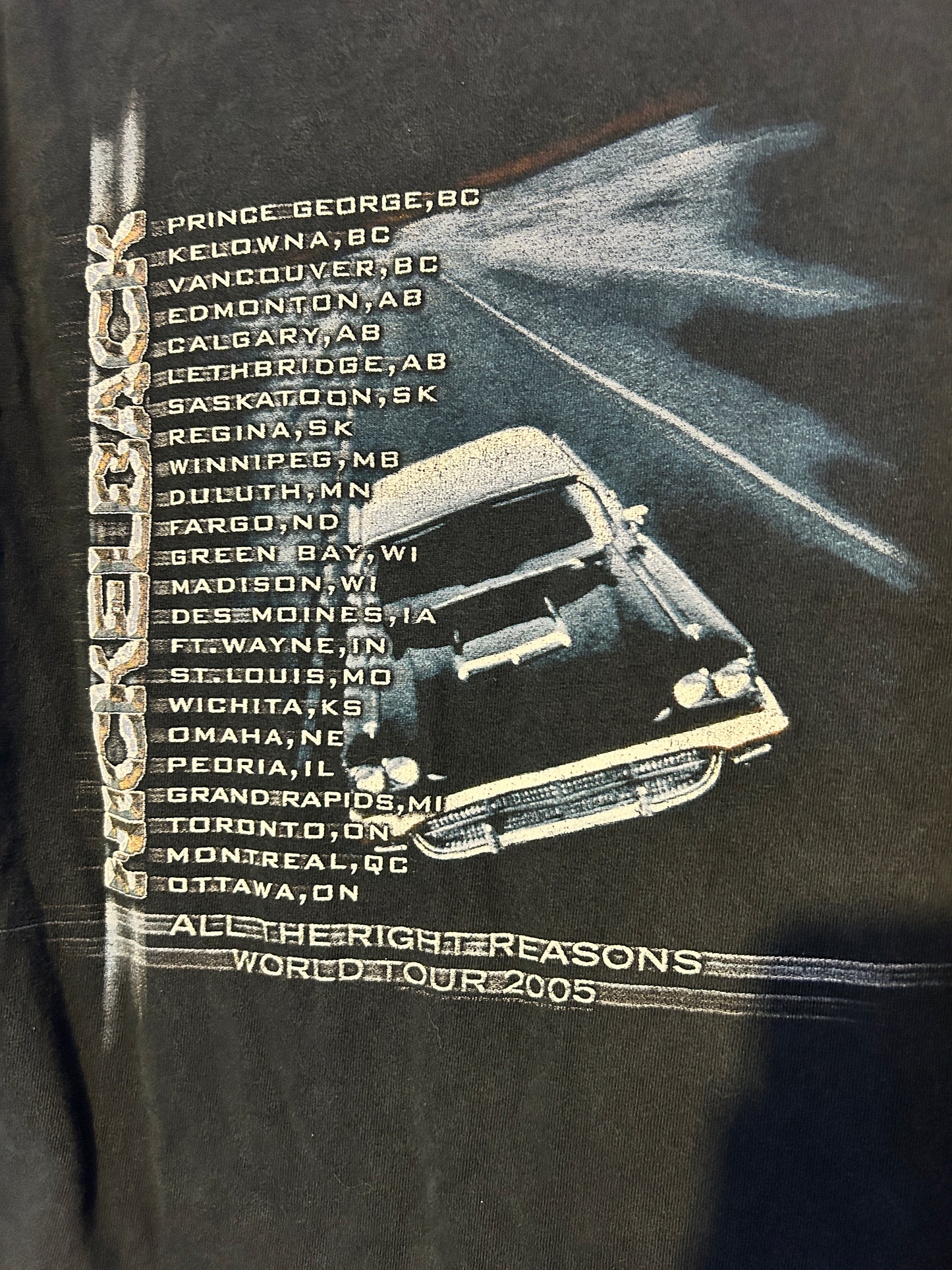 Vintage 2005 Nickelback Tour Tee (S)