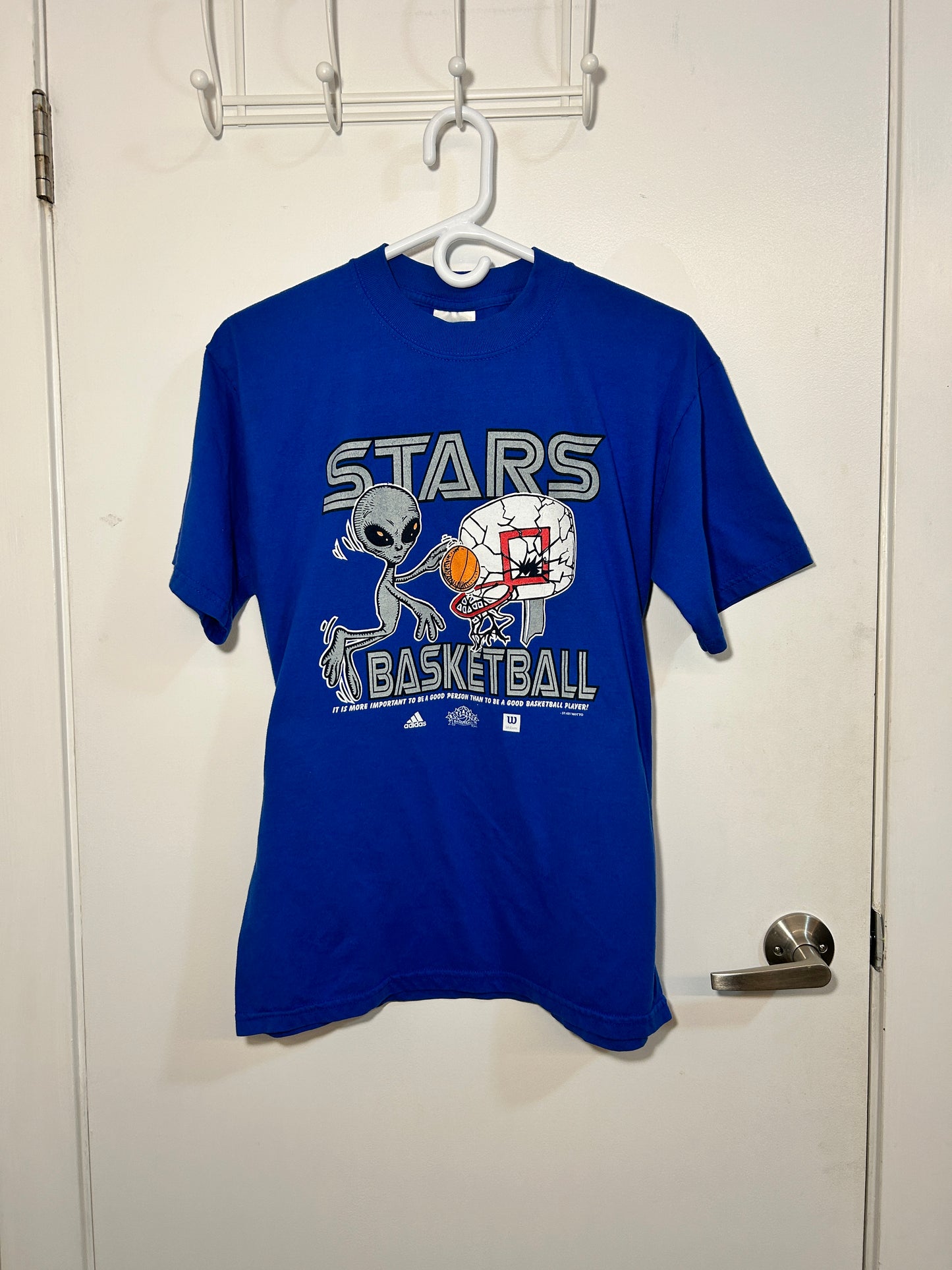 Vintage 90’s Alien Stars Basketball Tee (M)