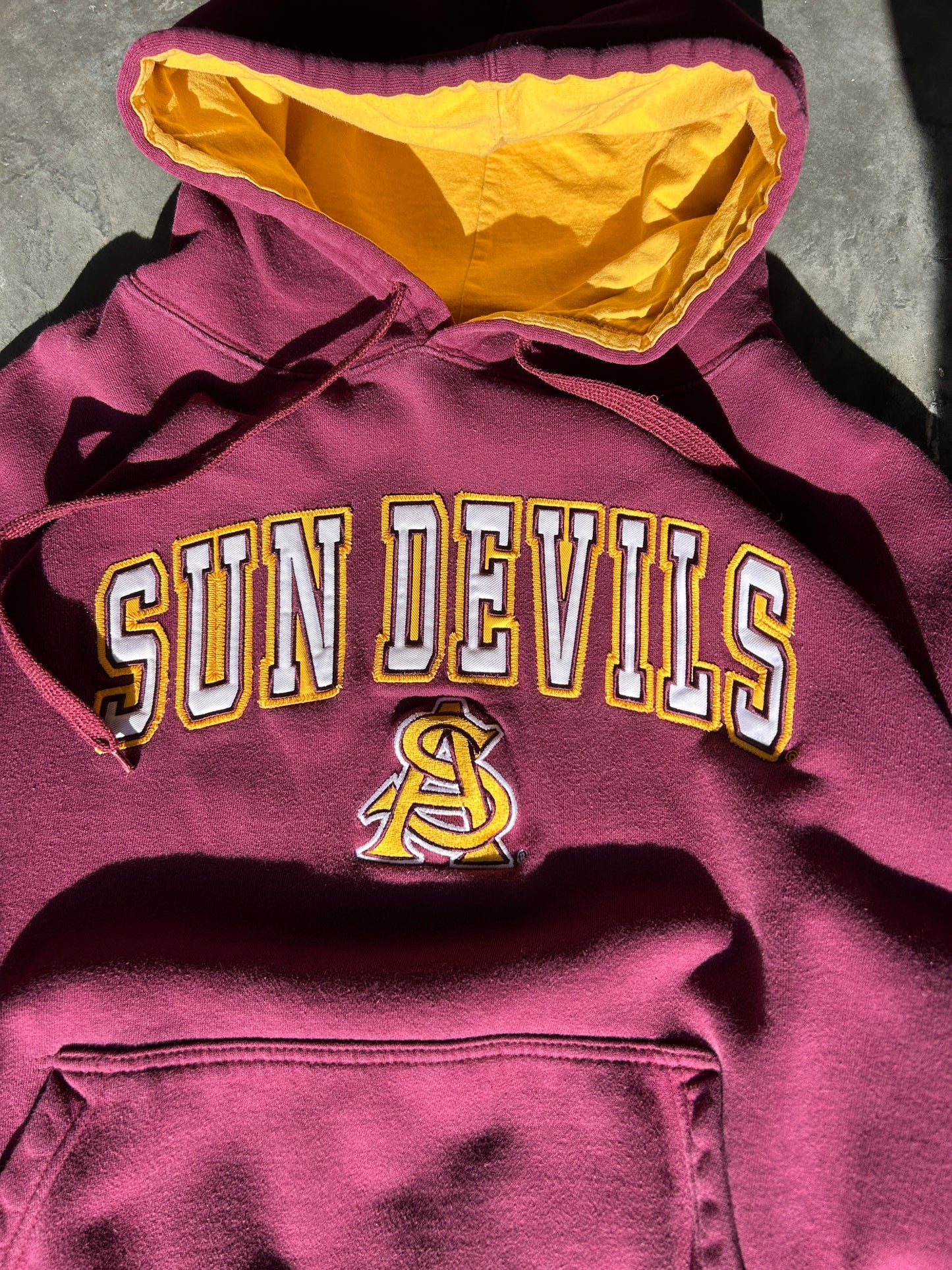 Vintage ASU Sun Devils Collegiate Hoodie (XL)