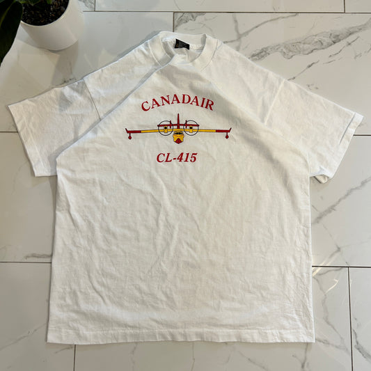 Vintage Canadair CL415 Plane Tee (XL)