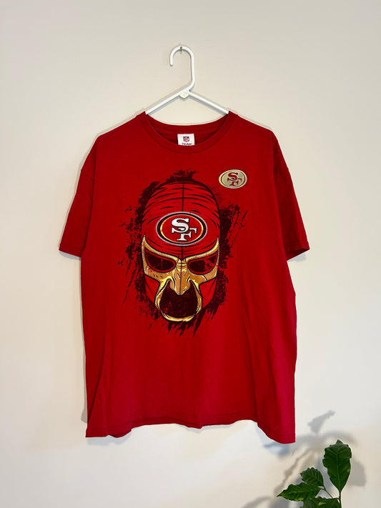Vintage San Francisco 49ers Libre Mask Tee (XL)