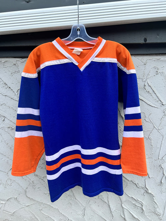 Vintage 80’s Cotton Hockey Jersey (L)