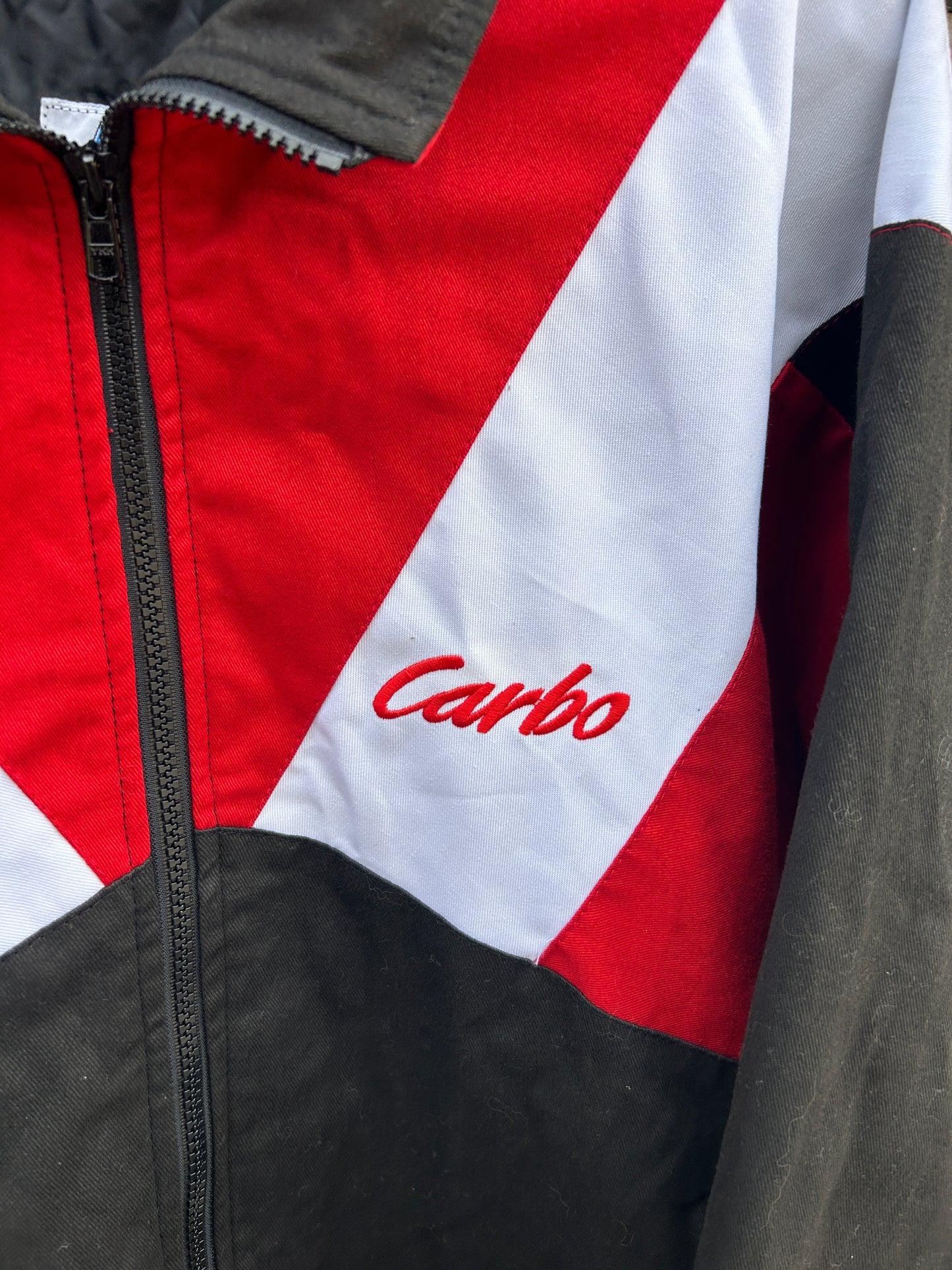 Vintage 90’s Carbo Colour Blocking Bomber Jacket (XL)