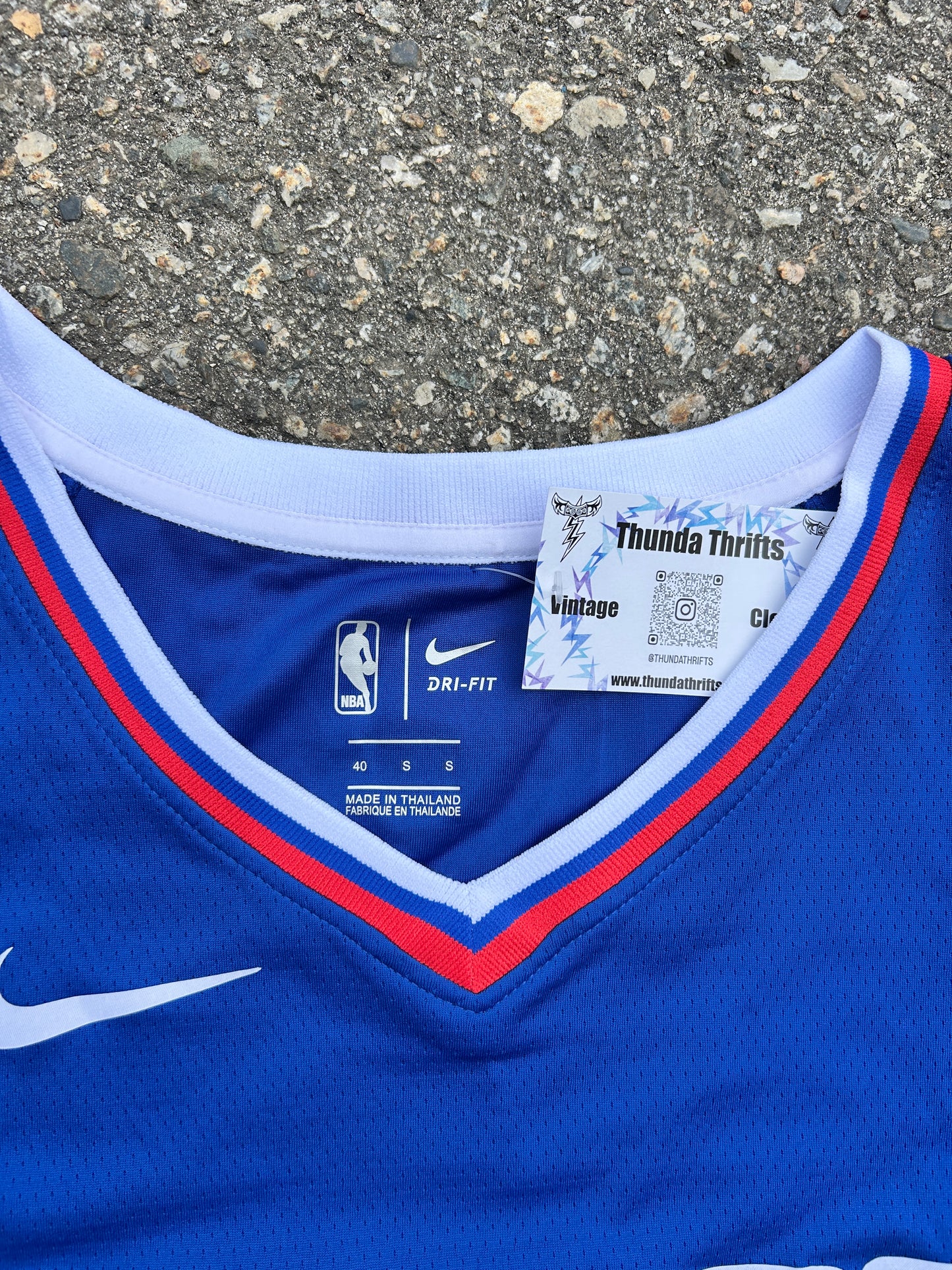 Russell Westbrook Nike Clippers Jersey (S)