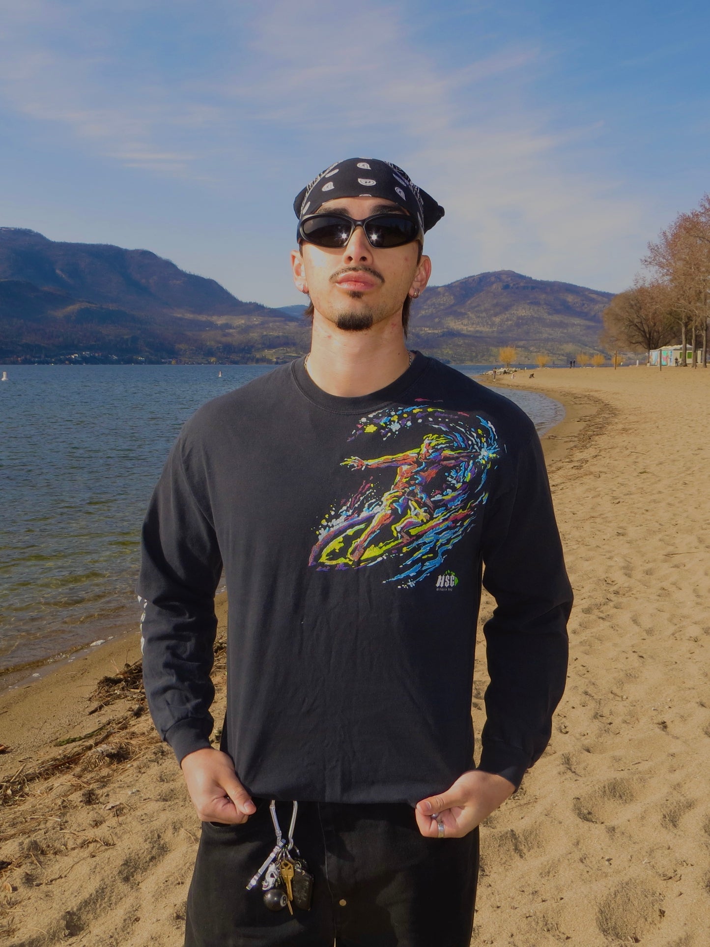 Vintage Honoli Surfer LS (L)