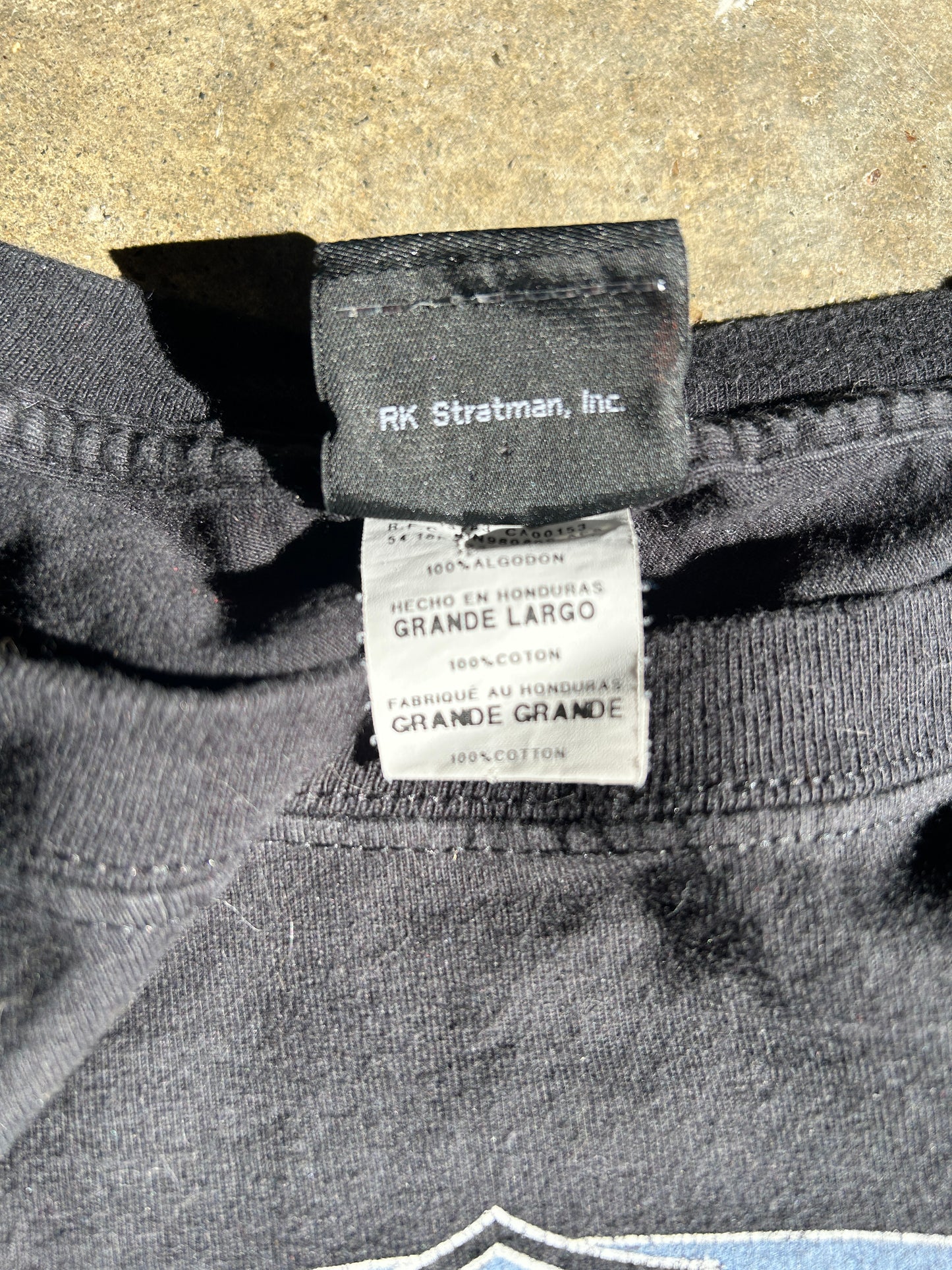 Vintage Harley Metallic Logo Tee (L)