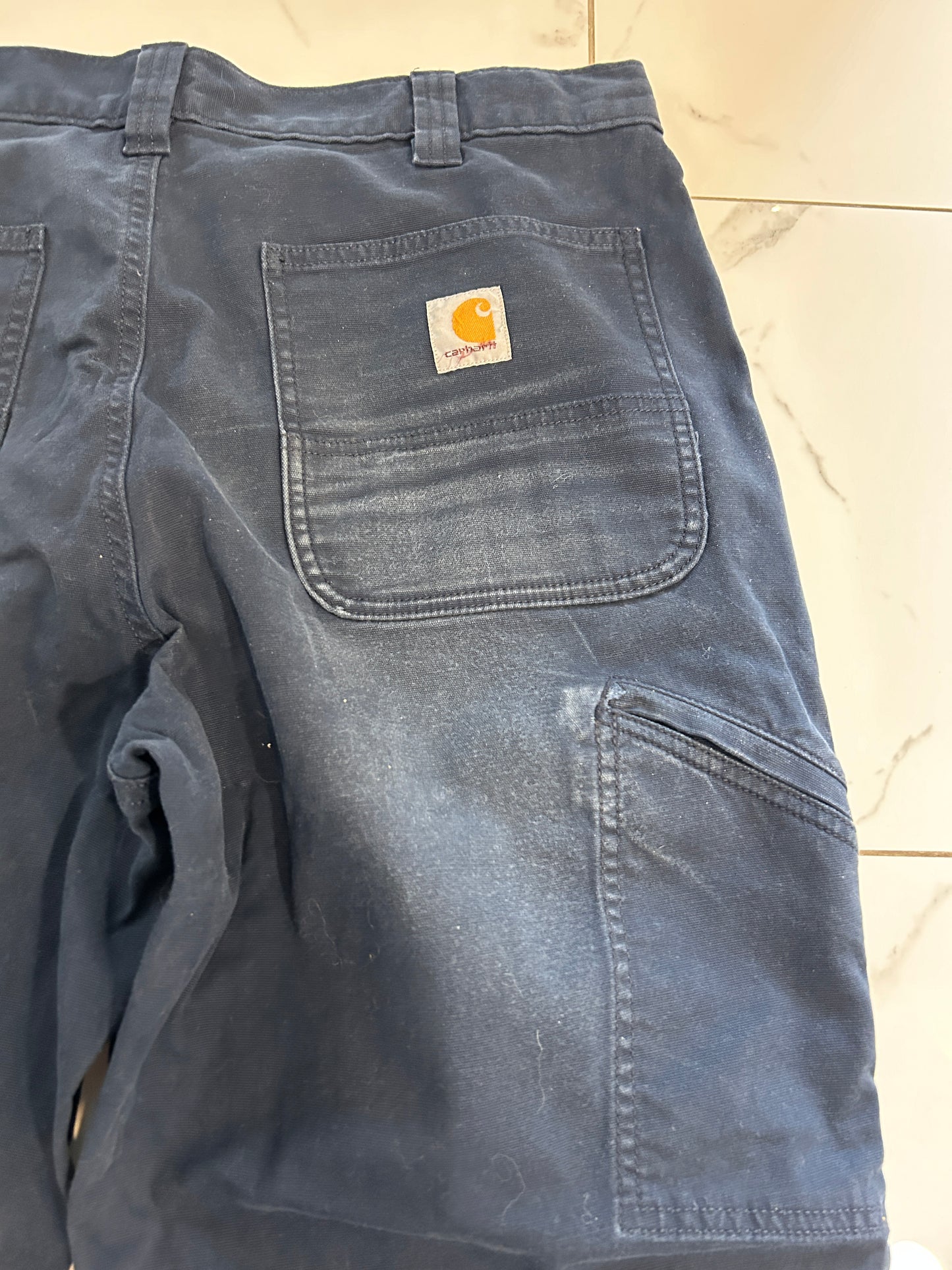 Navy Carhartt Dungarees (36x32)