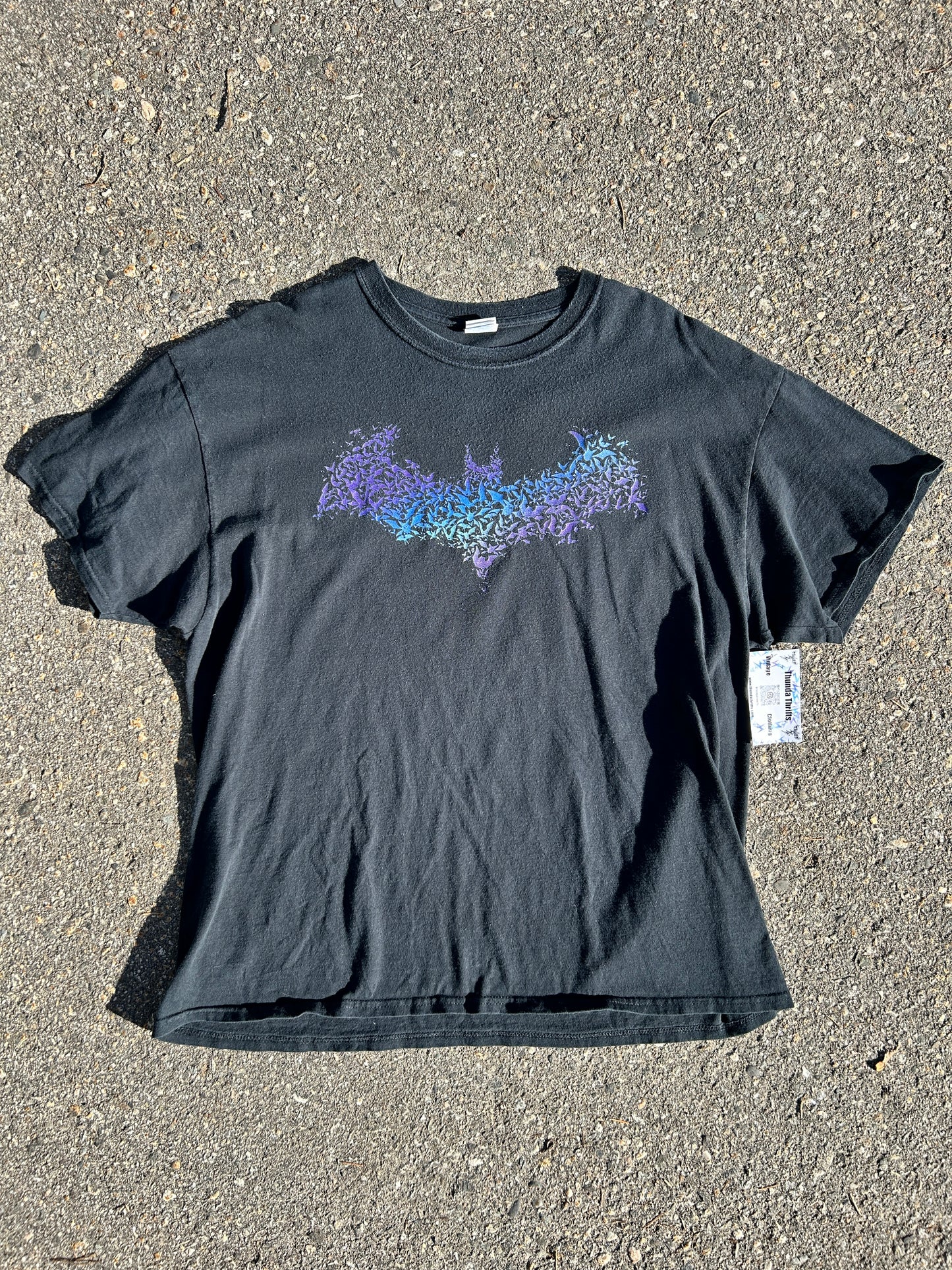 Batman Gradient Bats Logo Tee (XL)