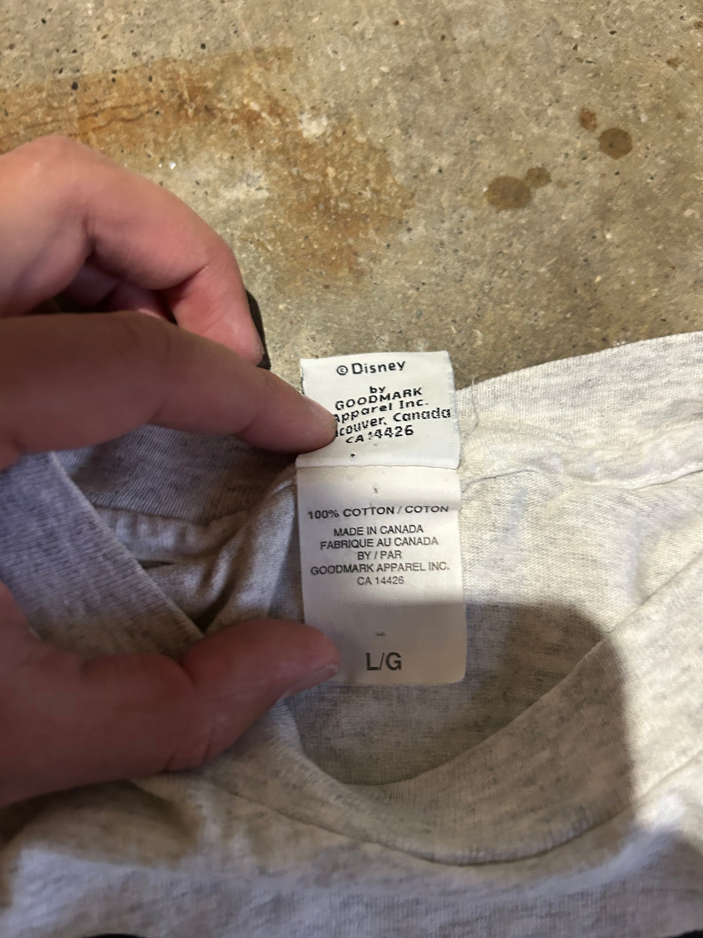 Vintage 90’s Naked Mickey Mouse Tee (L)