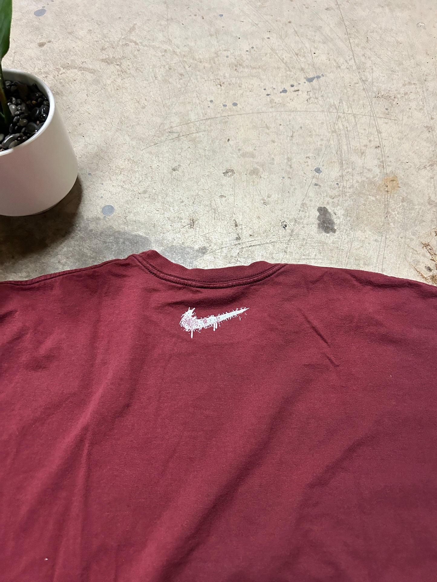 Vintage Nike Spray Paint Graphic Tee (XL)