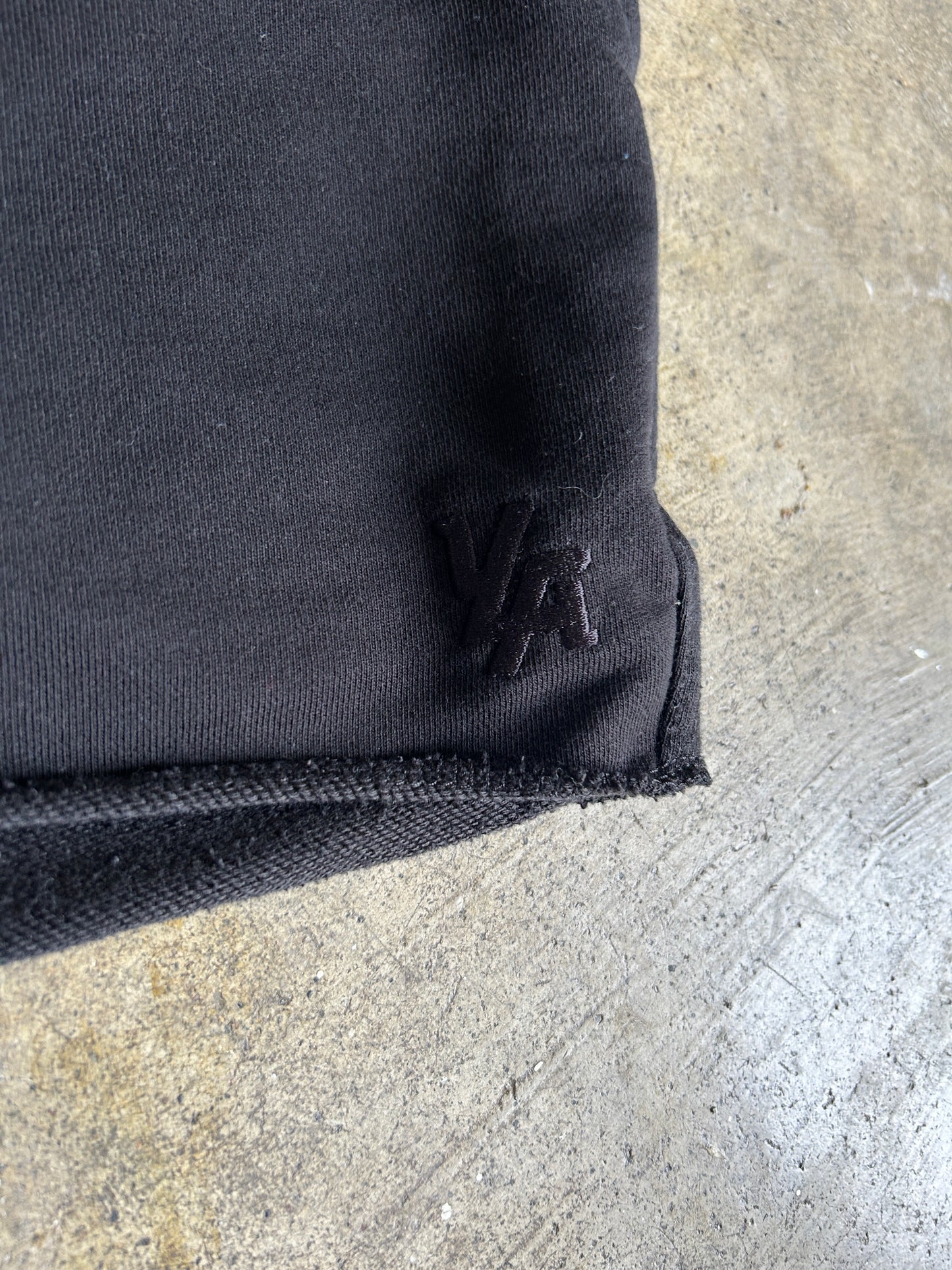 YoungLA Black 5” Inseam Sweatshorts (S)