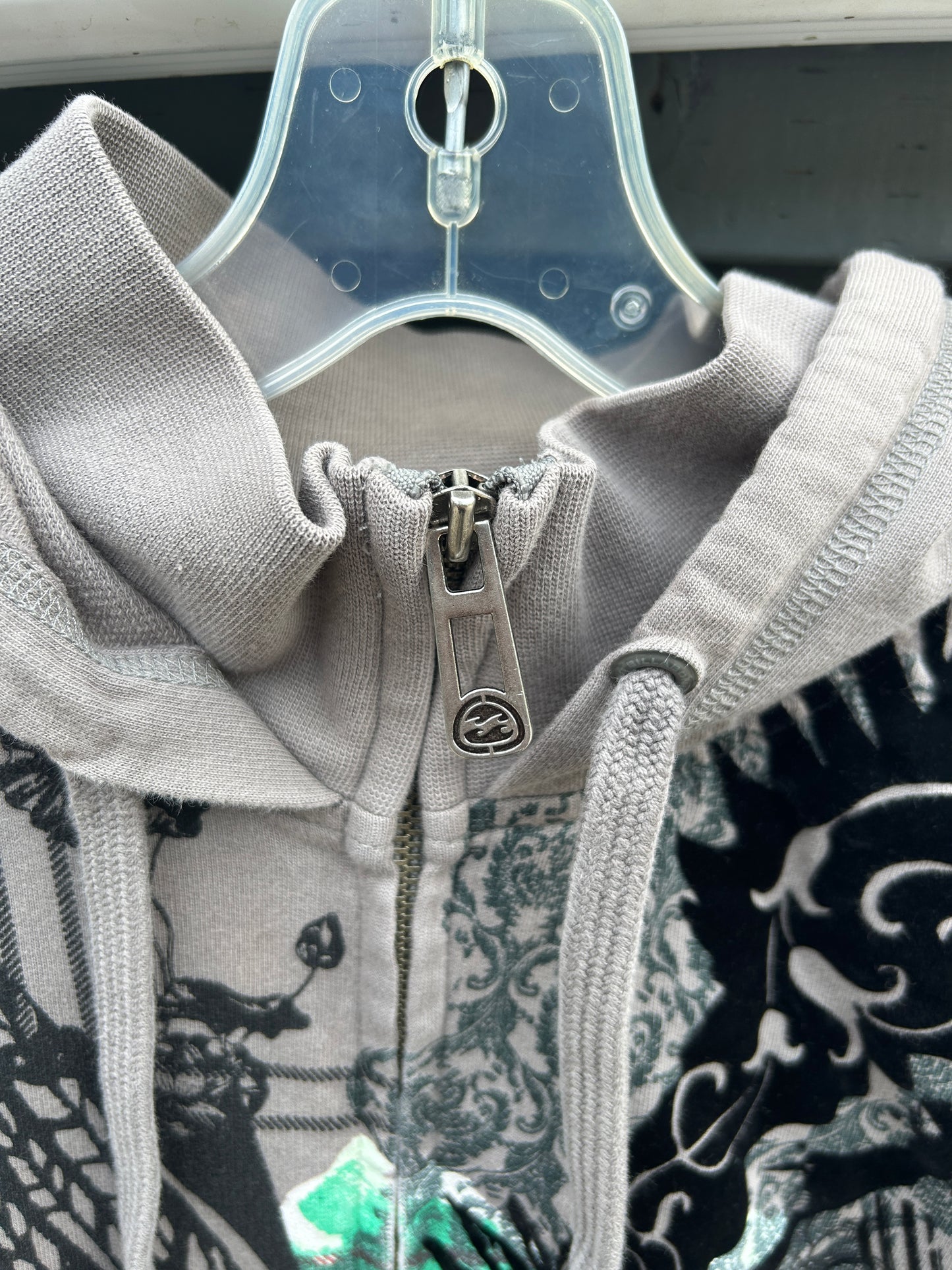 Y2K Billabong Zip Hoodie (L)