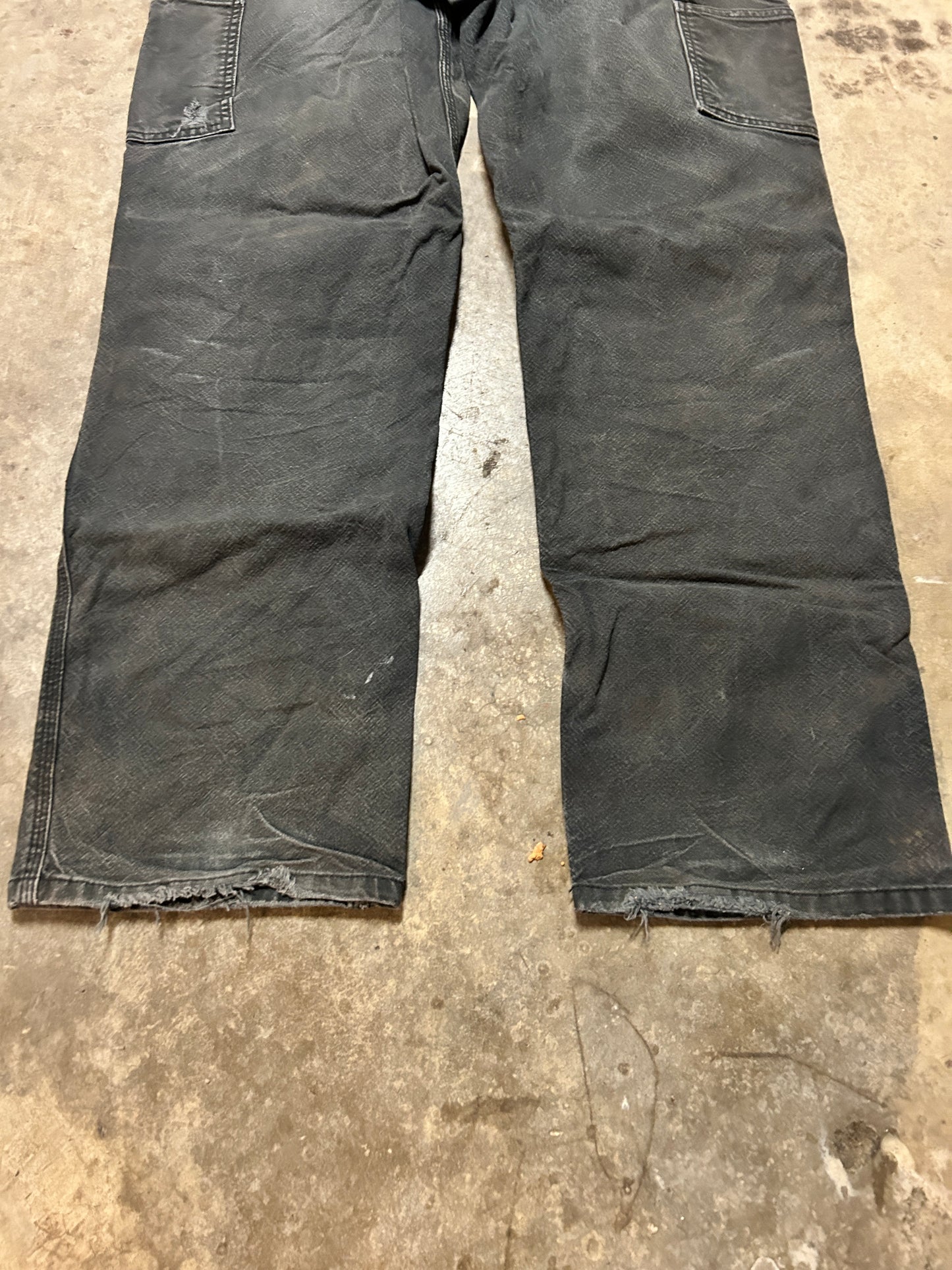 Faded Carhartt Double Knee Pants (38x34)