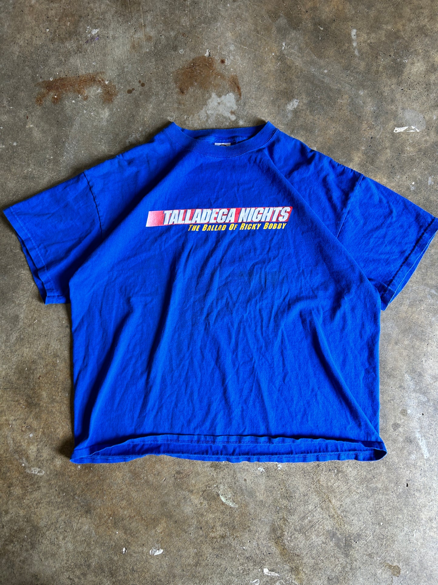 Vintage Blue Talladega Nights Tee (XL)