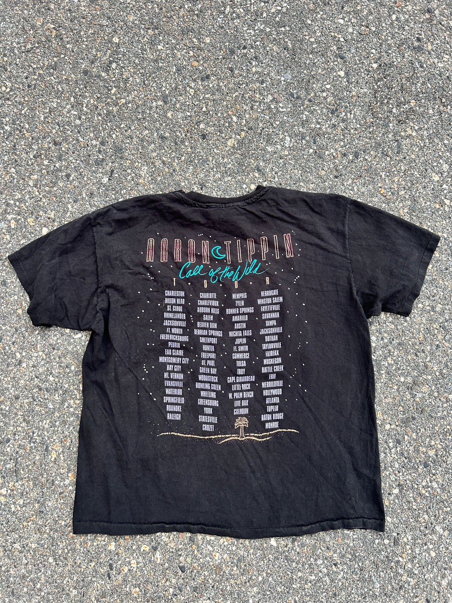 Vintage 1993 Aaron Tippin Call of the Wild Tour Tee (XL)