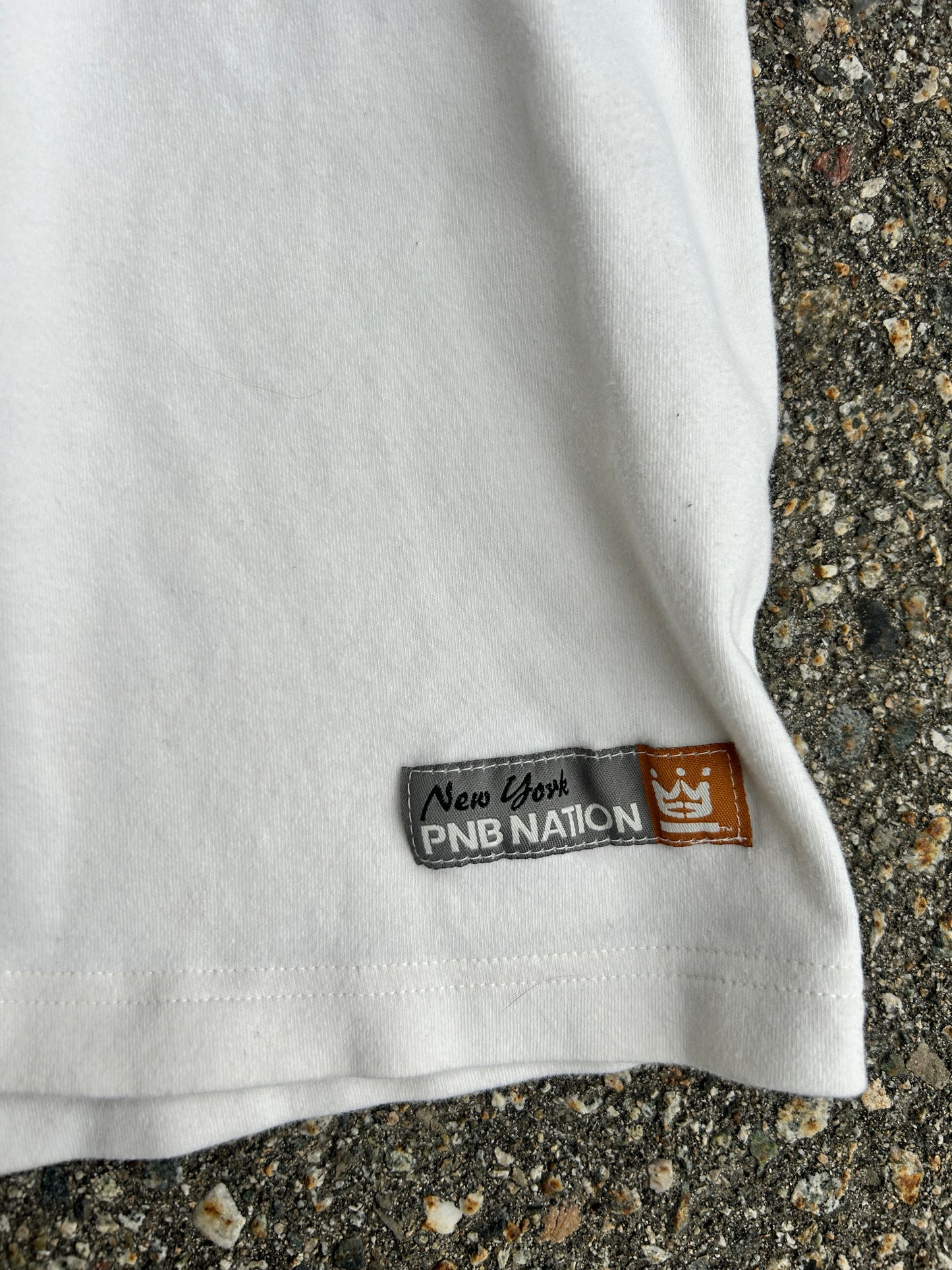 Y2K PNB Nation Boxy Heavyweight HipHop Tee (XL)