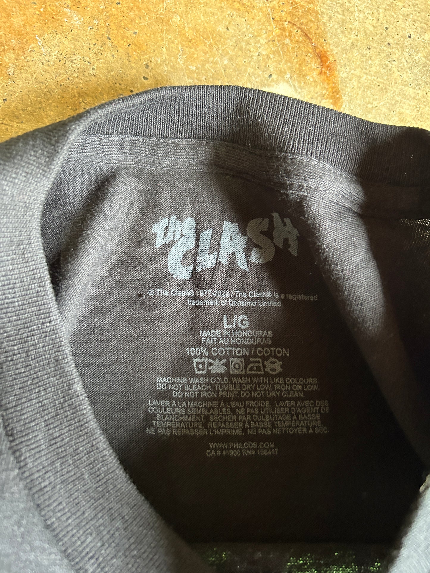 Guns of Brixton Clash Reprint Tee (L)