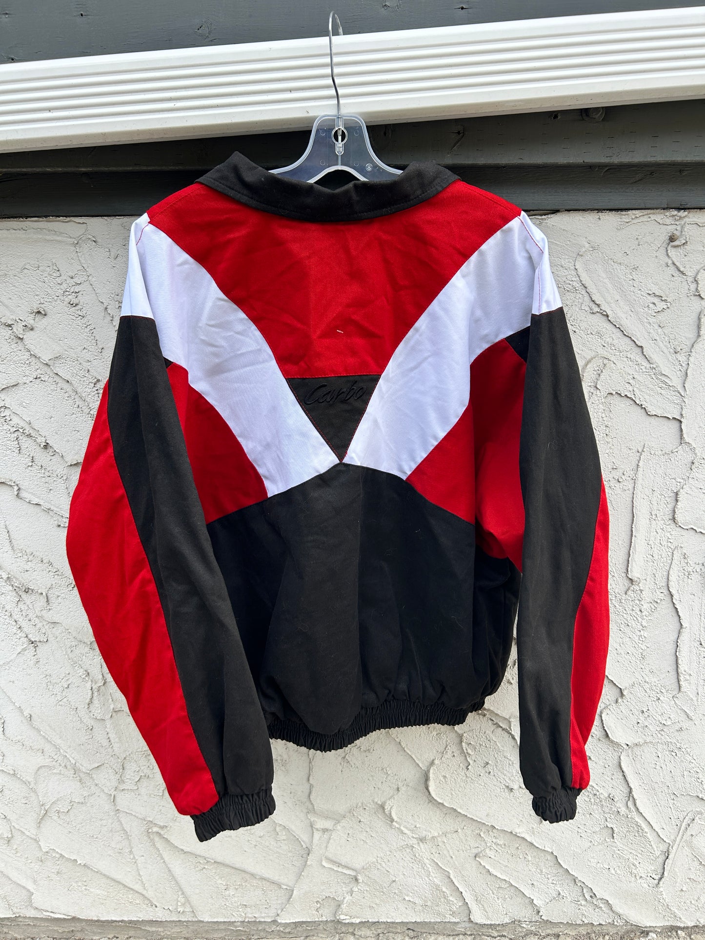 Vintage 90’s Carbo Colour Blocking Bomber Jacket (XL)