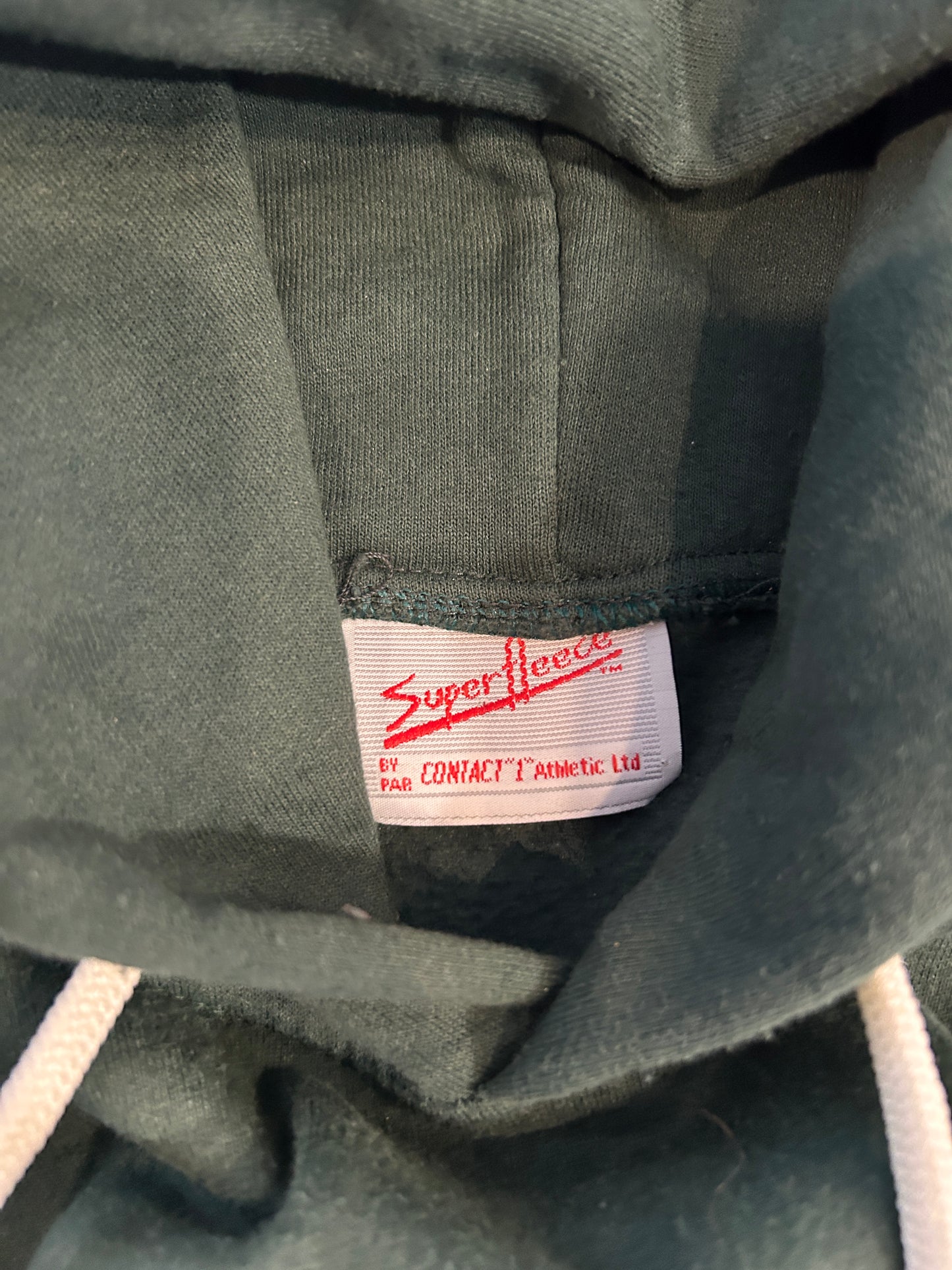 Vintage Green 1991 PEI Canada Games Hoodie (L)