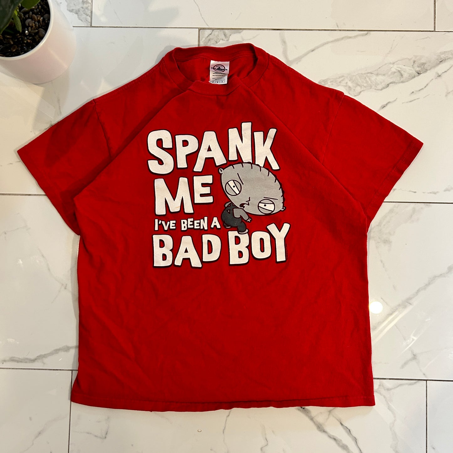 Family Guy Stewie “Spank Me” Tee (M)