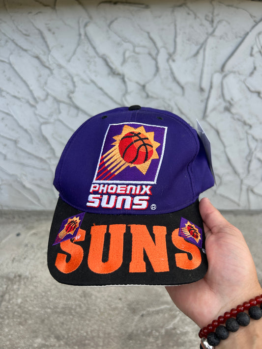 Vintage Phoenix Suns Brim Print SnapBack