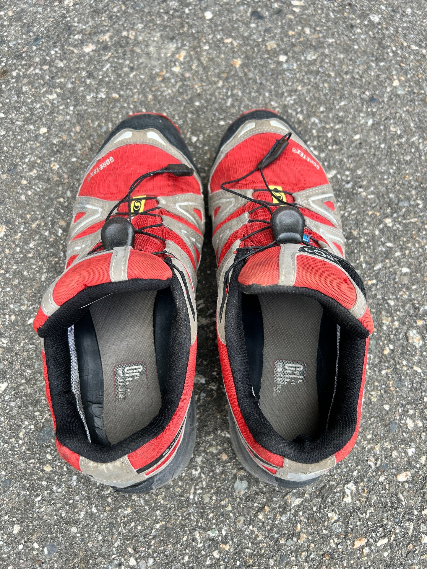 Red Salomon SpeedCross 2’s (10M)