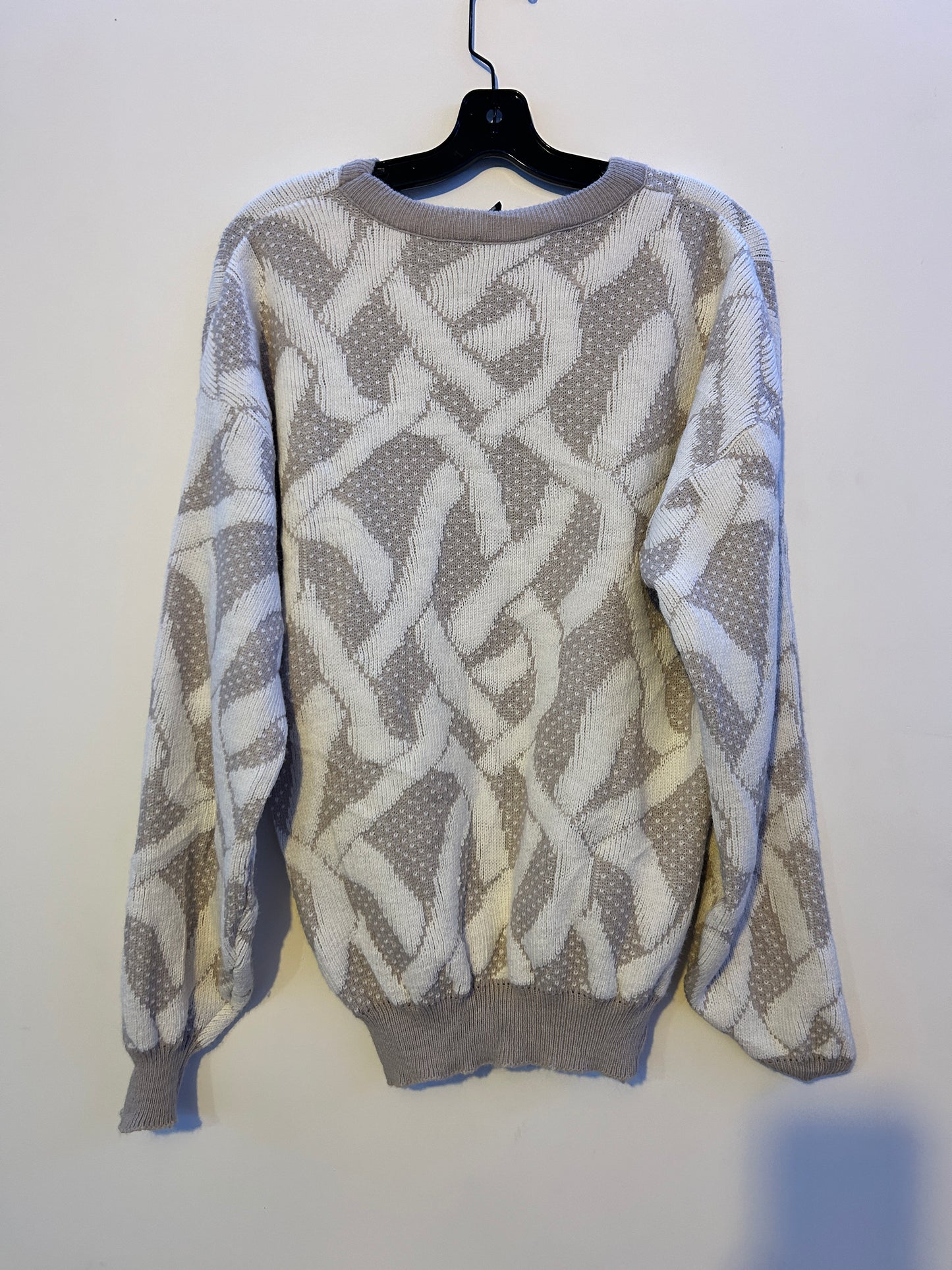 Vintage Sears Patterned Knit Sweater (M)