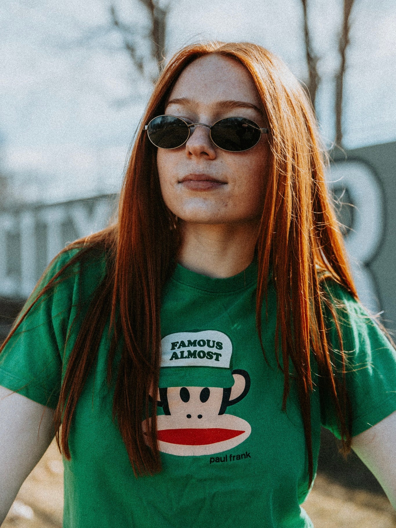Y2K Paul Frank Famous Almost Monkey Tee (S)