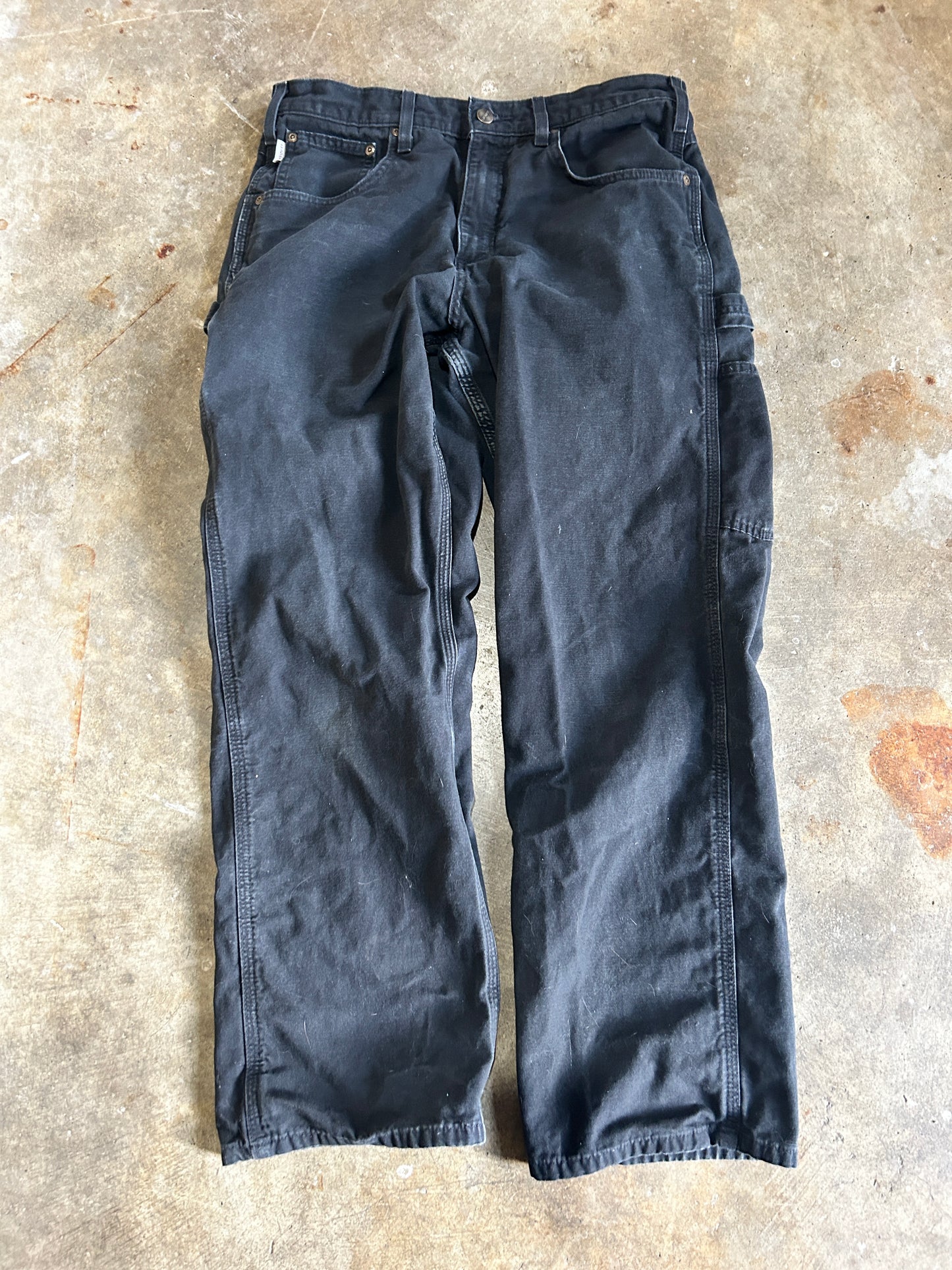 Black Carhartt Loose Fit Pants (32x30)