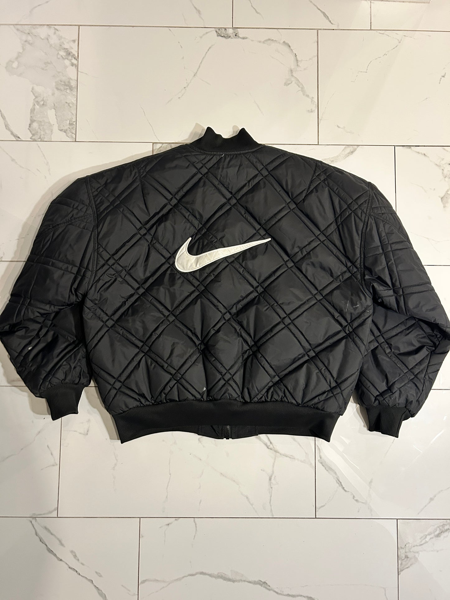 Vintage 90’s Nike Quilted Reversible Jacket (XL)