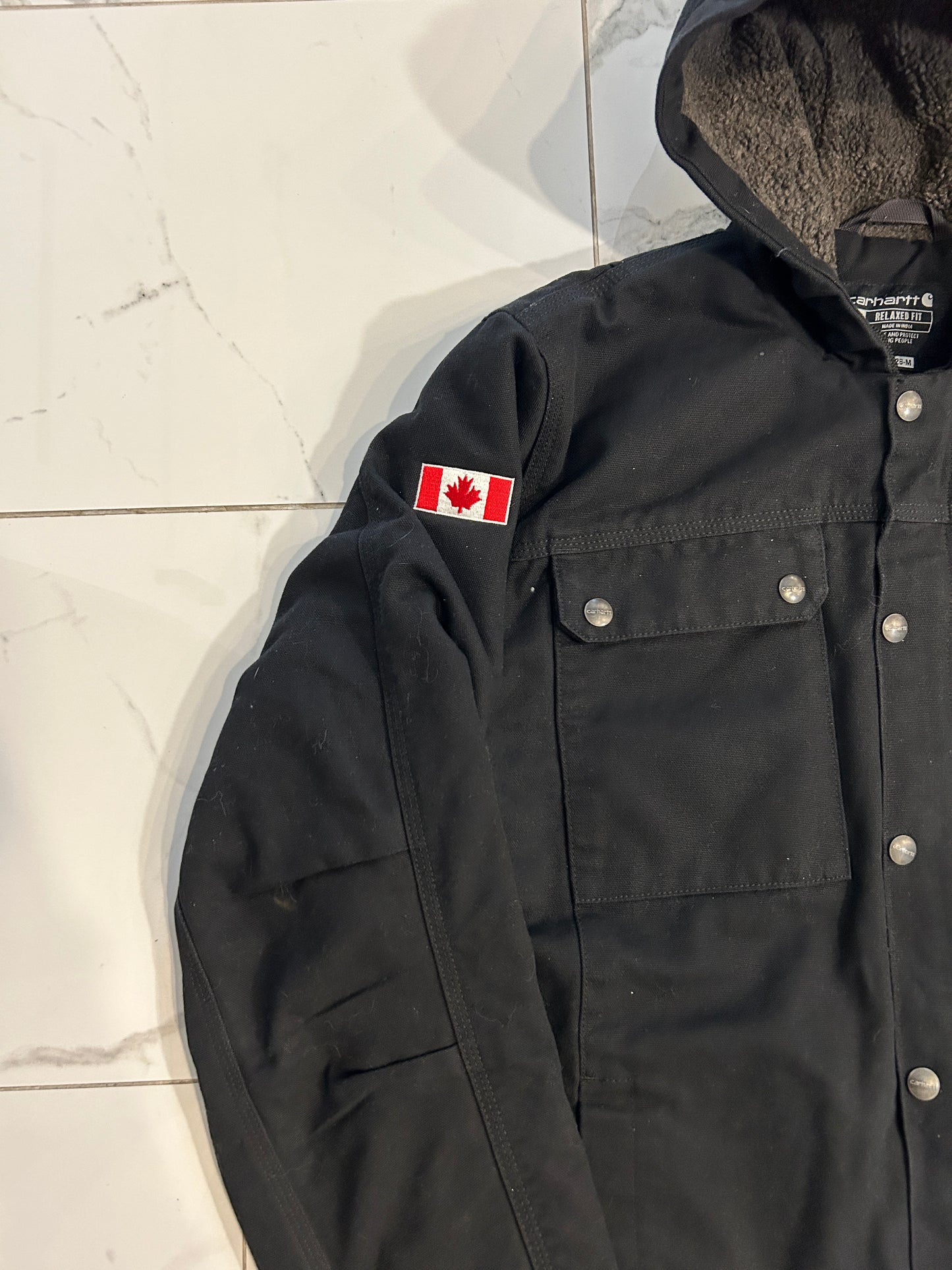 Carhartt Sherpa Lined Utility Jacket (M)