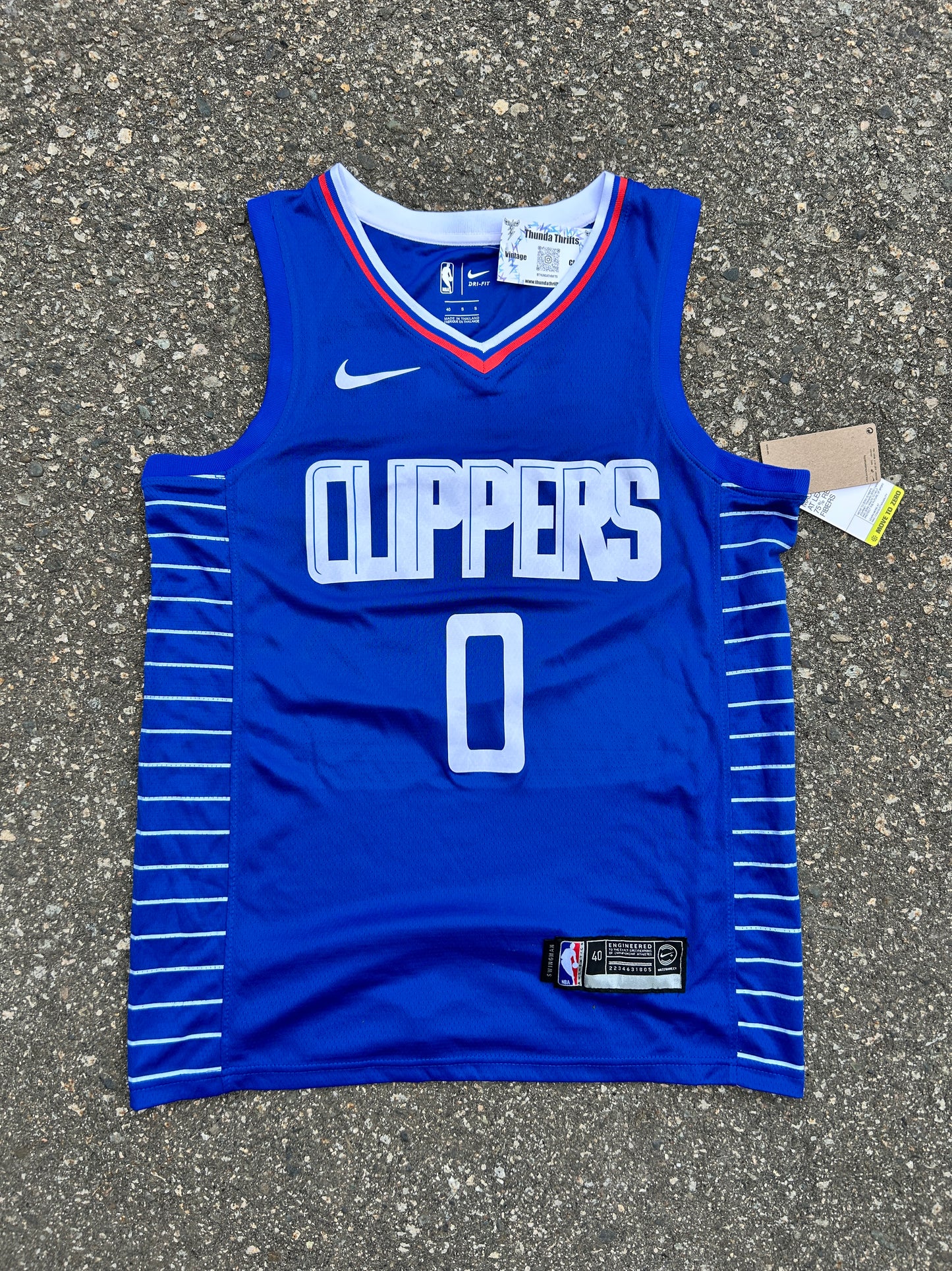 Russell Westbrook Nike Clippers Jersey (S)