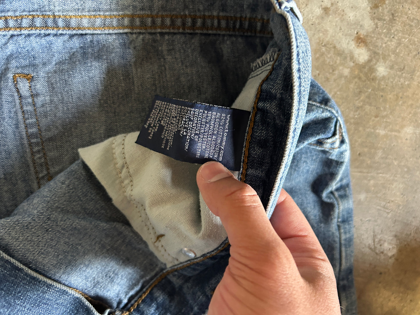 Vintage Tommy Hilfiger Faded Jeans (38x30)