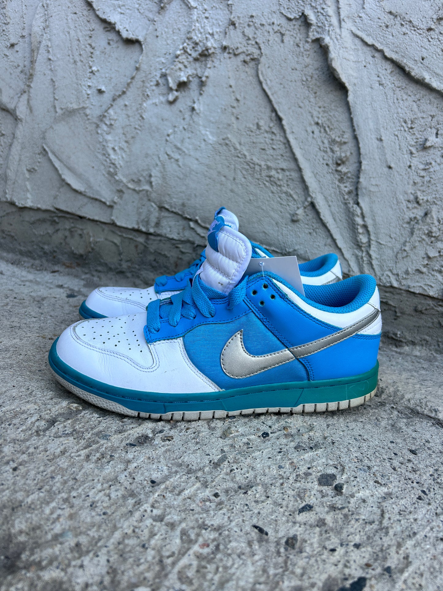 Light Blue and White Dunks (7W)