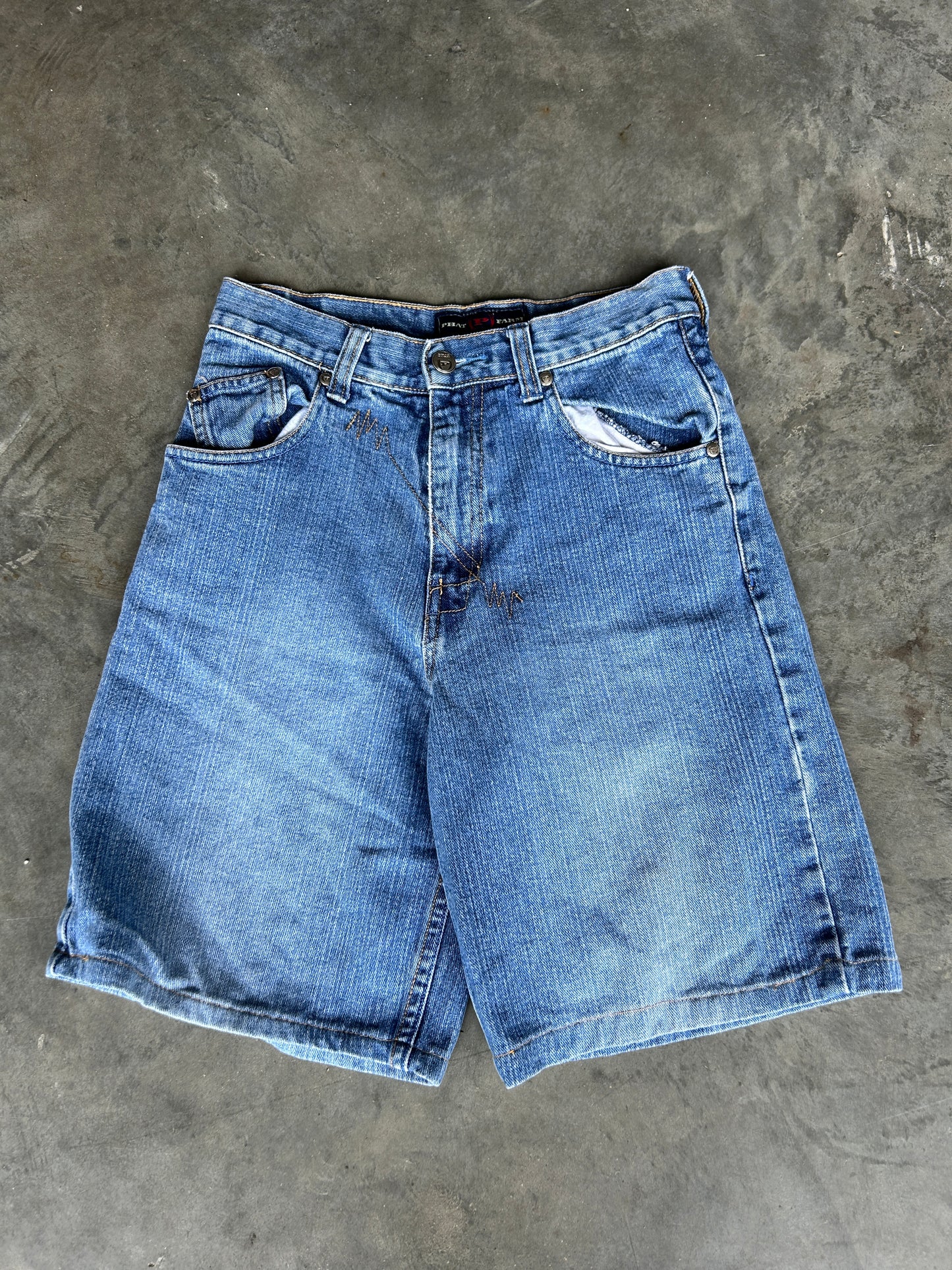 Y2K Phat Farm Embroidered Jorts (28W)