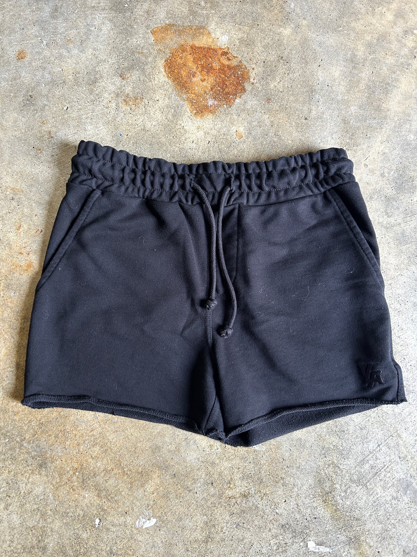 YoungLA Black 5” Inseam Sweatshorts (S)