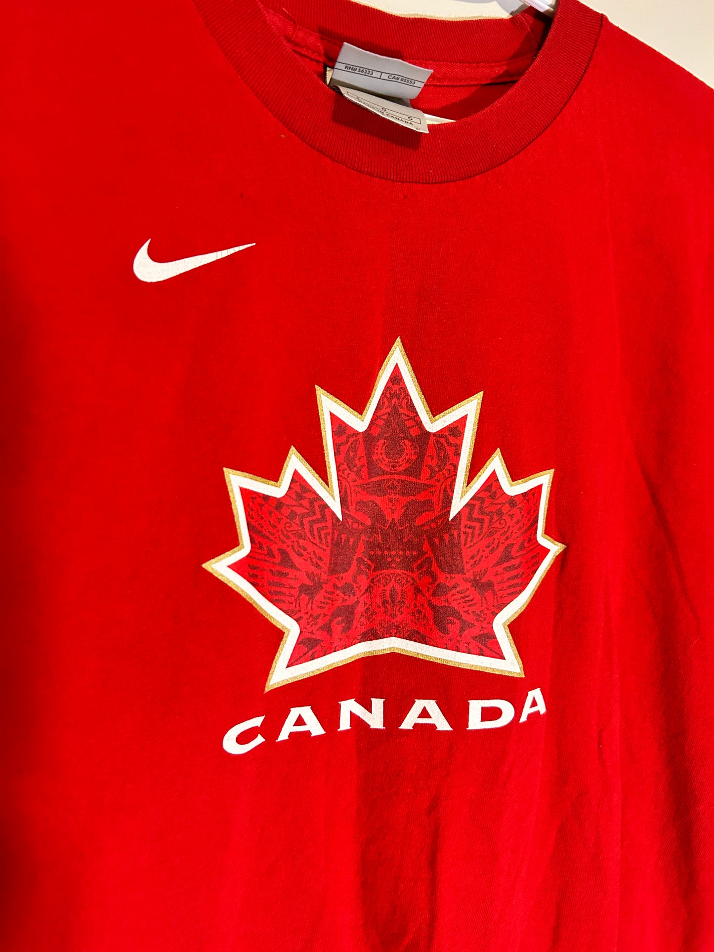 Vintage Nike Team Canada Luongo Tee (L)